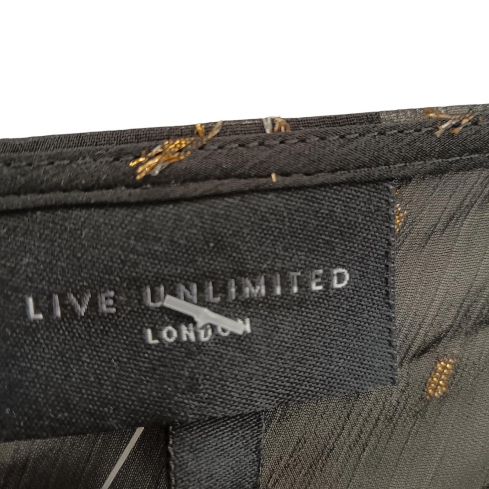 Live Unlimited Black Blouse UK 26 Womenswear | Pre-loved - Image 3