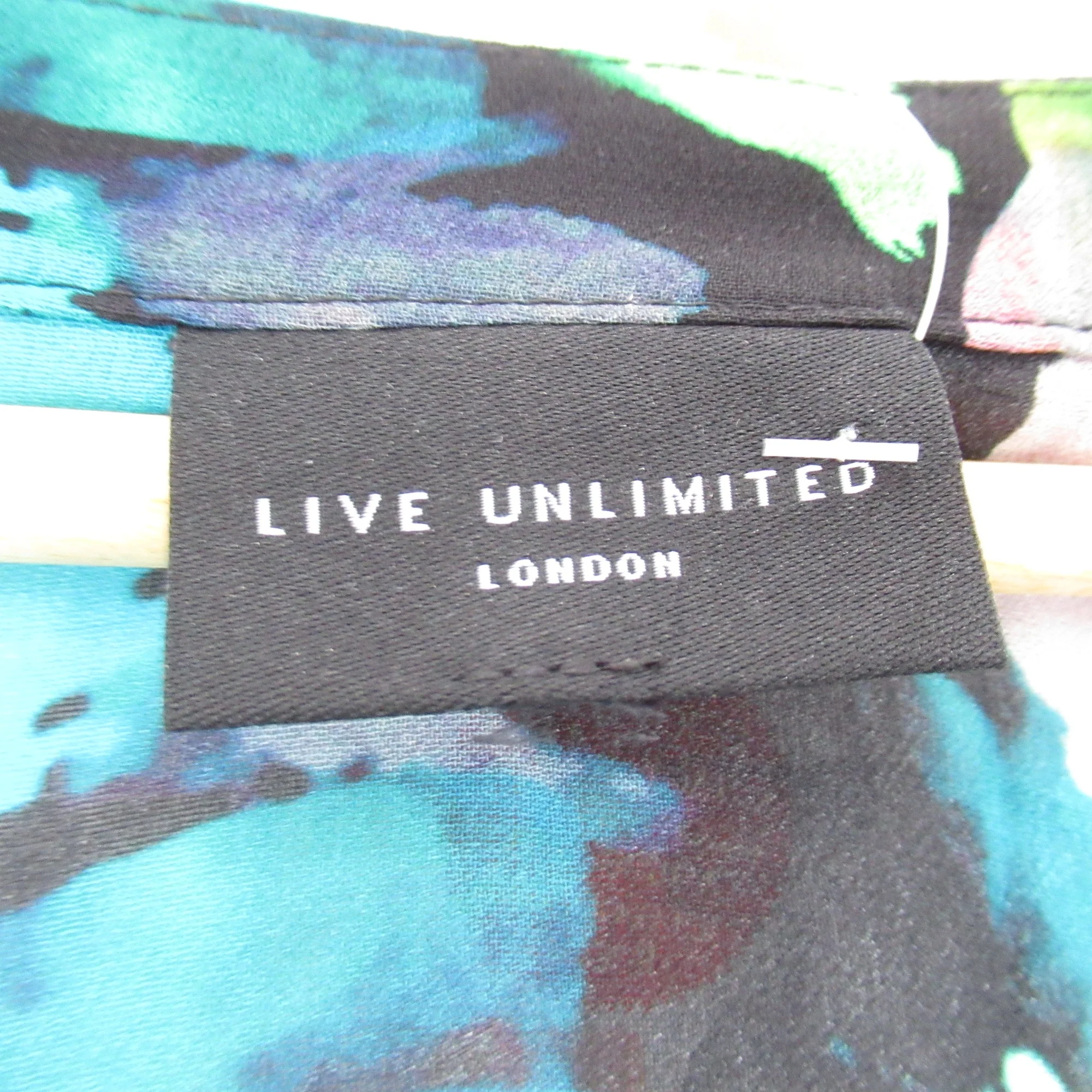 Live Unlimited Blouse Green Turquoise UK 24 Womenswear | Pre-loved - Image 6