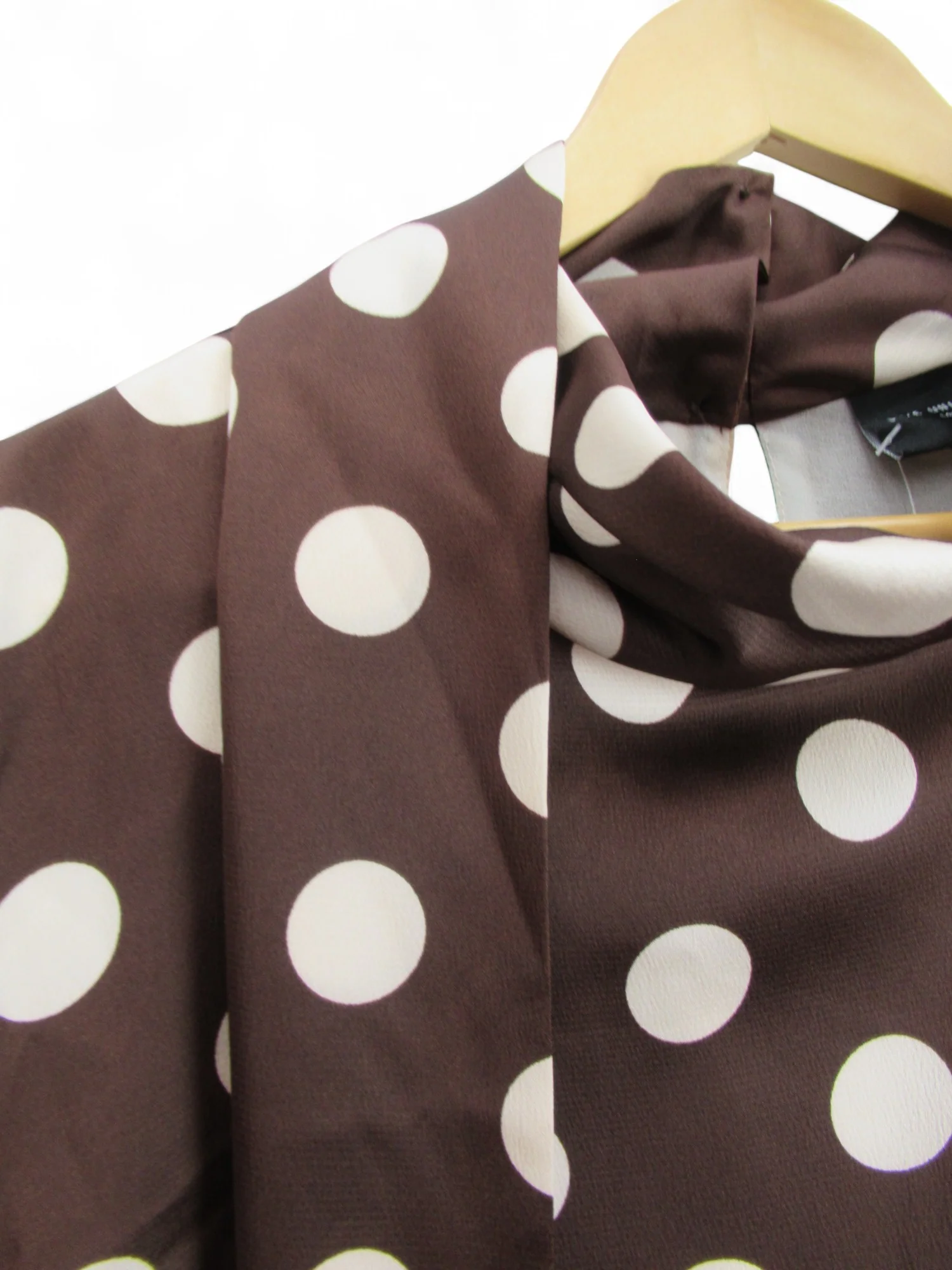 Live Unlimited Spotty Dress Brown UK 24 Womenswear | Pre-loved - Image 4