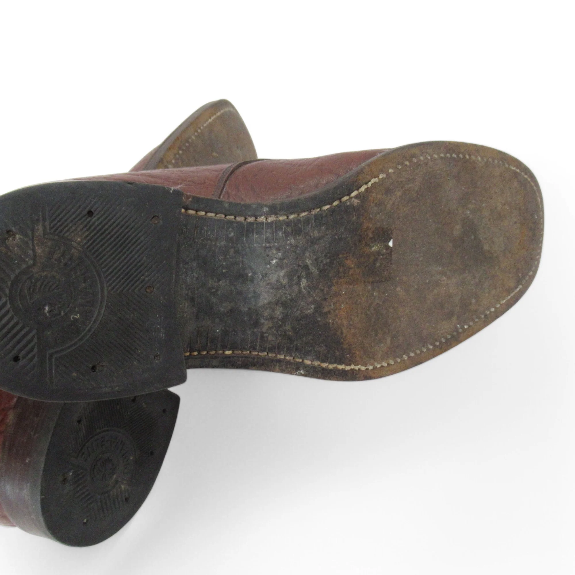 Loake Brogue Leather Shoes UK 8 Brown Menswear | Pre-loved - Image 6