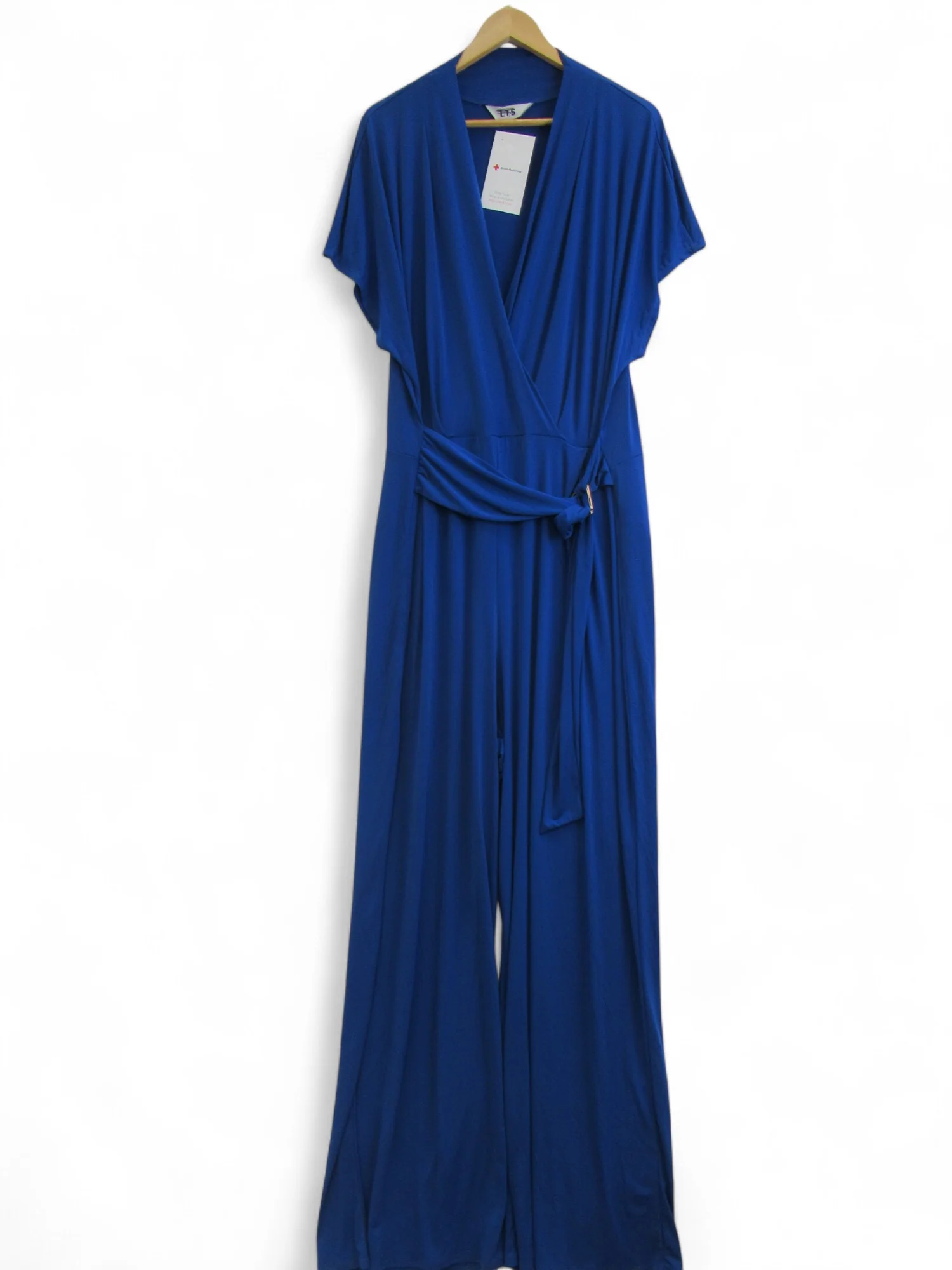 Long Tall Sally Jumpsuit Royal Blue UK 22-24 Wide Leg Womenswear | Pre-loved