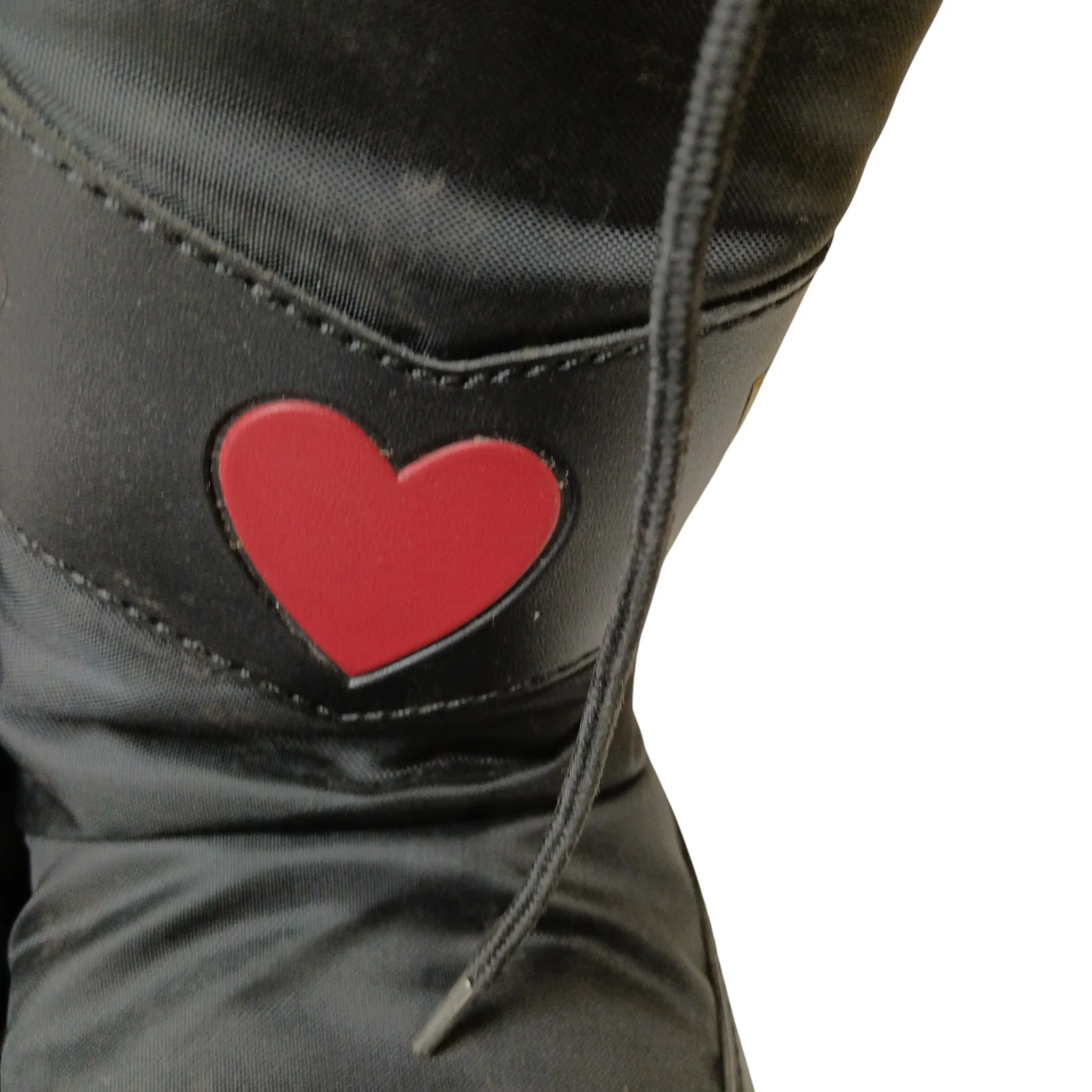 Love Moschino Black Snow Boots Front Heart Women's UK 4-5  Womenswear | Pre-loved - Image 3