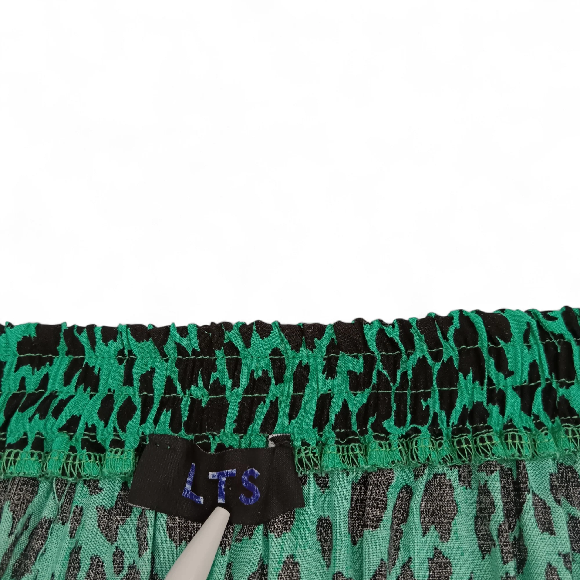LTS Maxi Skirt UK 22 Green Animal Print Womenswear | Pre-loved - Image 3
