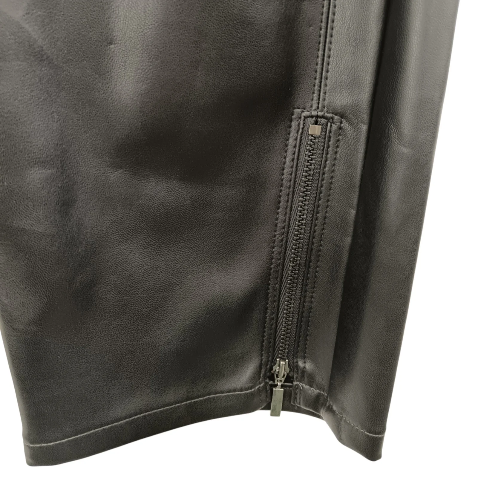 M&S Black Coated Trousers UK 22 -Tags On- Womenswear | Pre-loved - Image 4