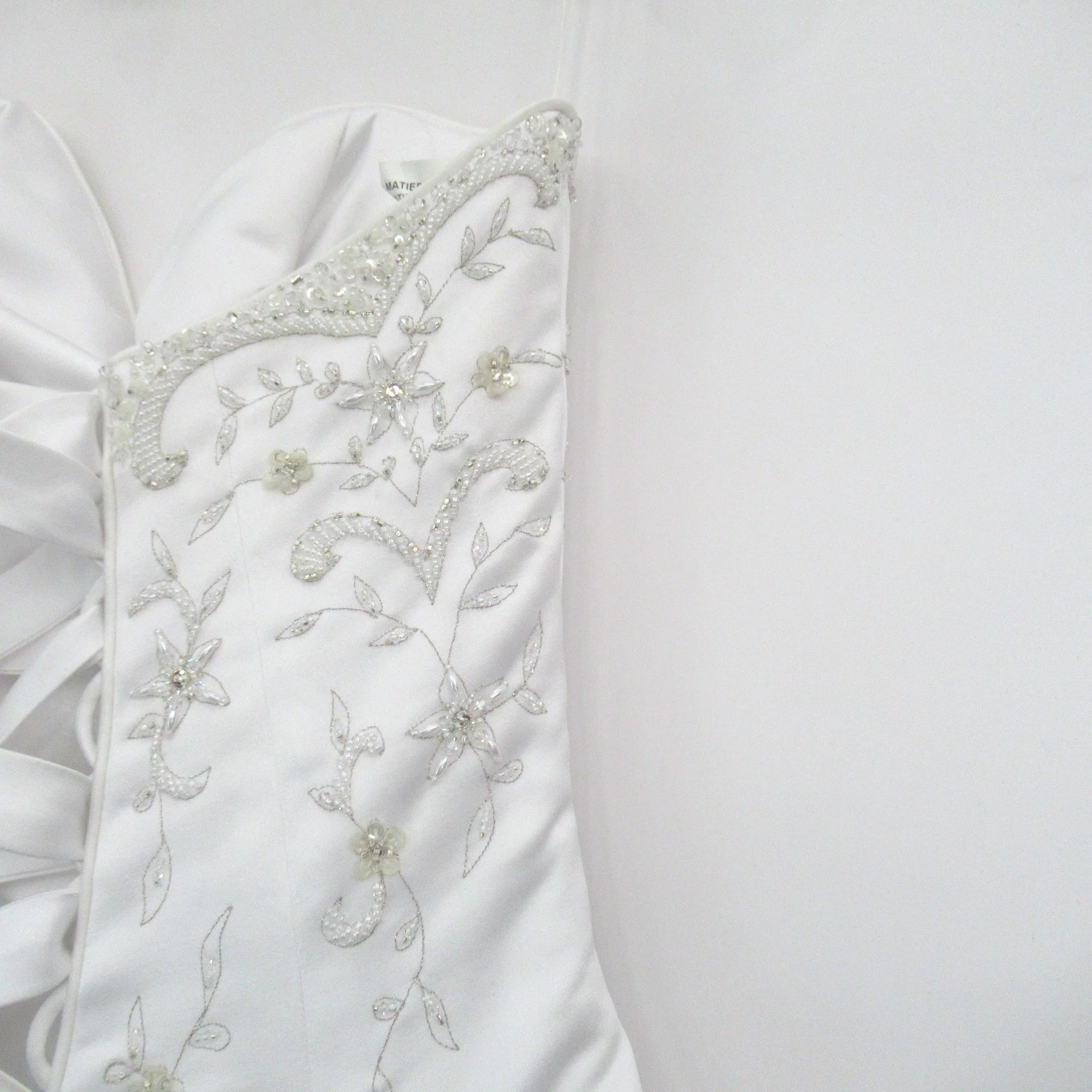 Maggie Sottero Wedding Dress White UK 10 Womenswear | Pre-loved - Image 6