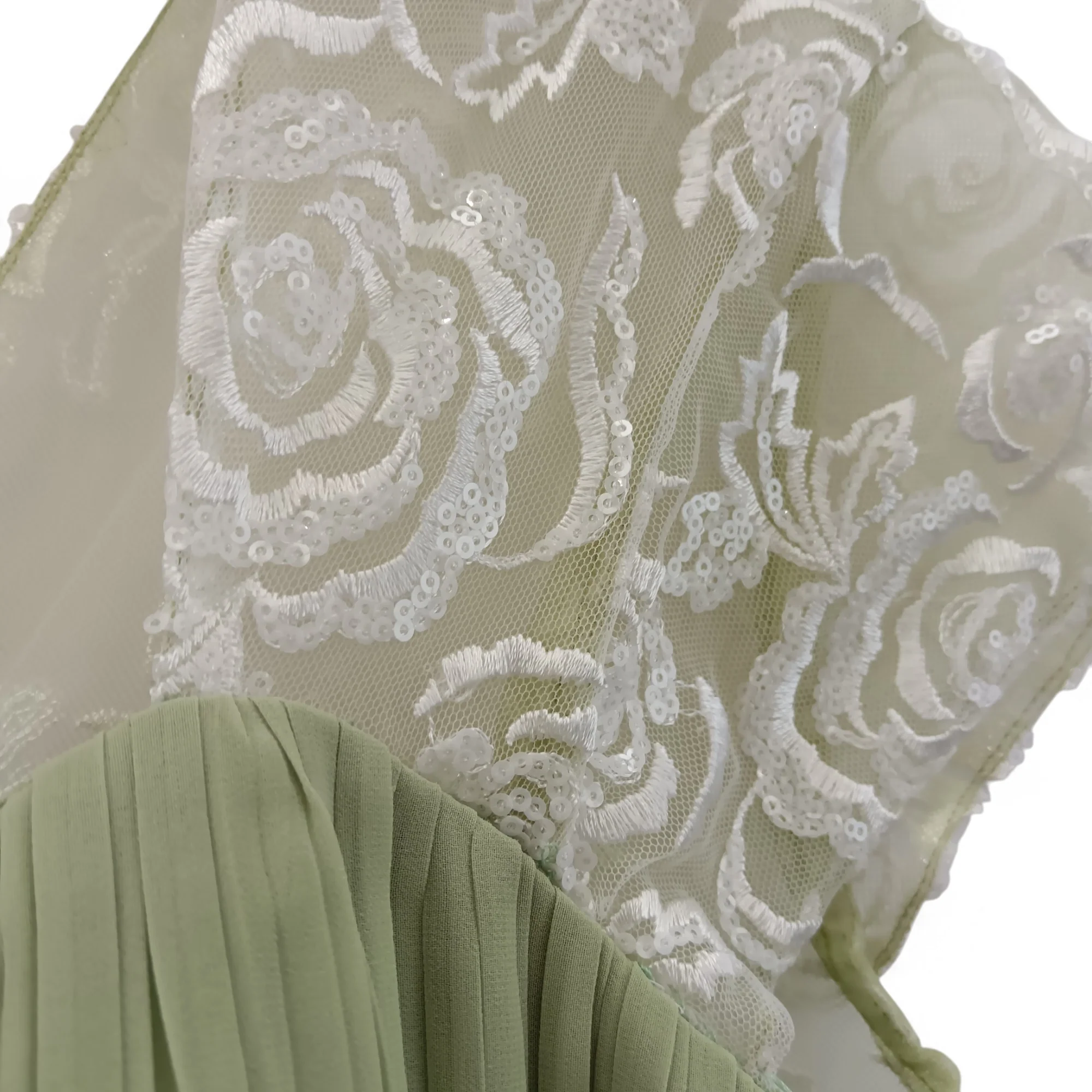 Mark Lesley Olive Green Dress  UK Large Womenswear | Pre-loved - Image 4