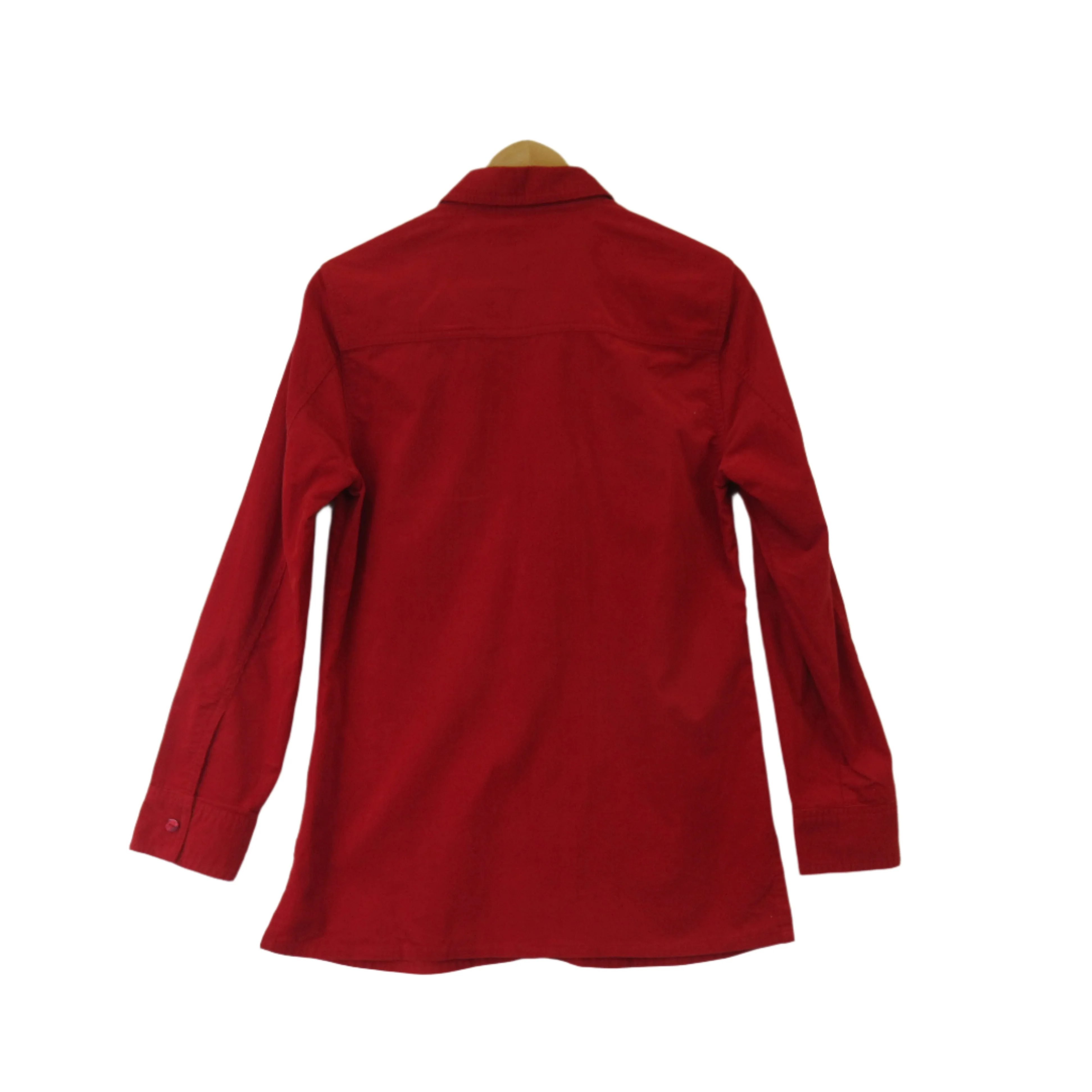 Marks & Spencer Shirt UK 8 Red Cord Womenswear | Preloved - Image 4