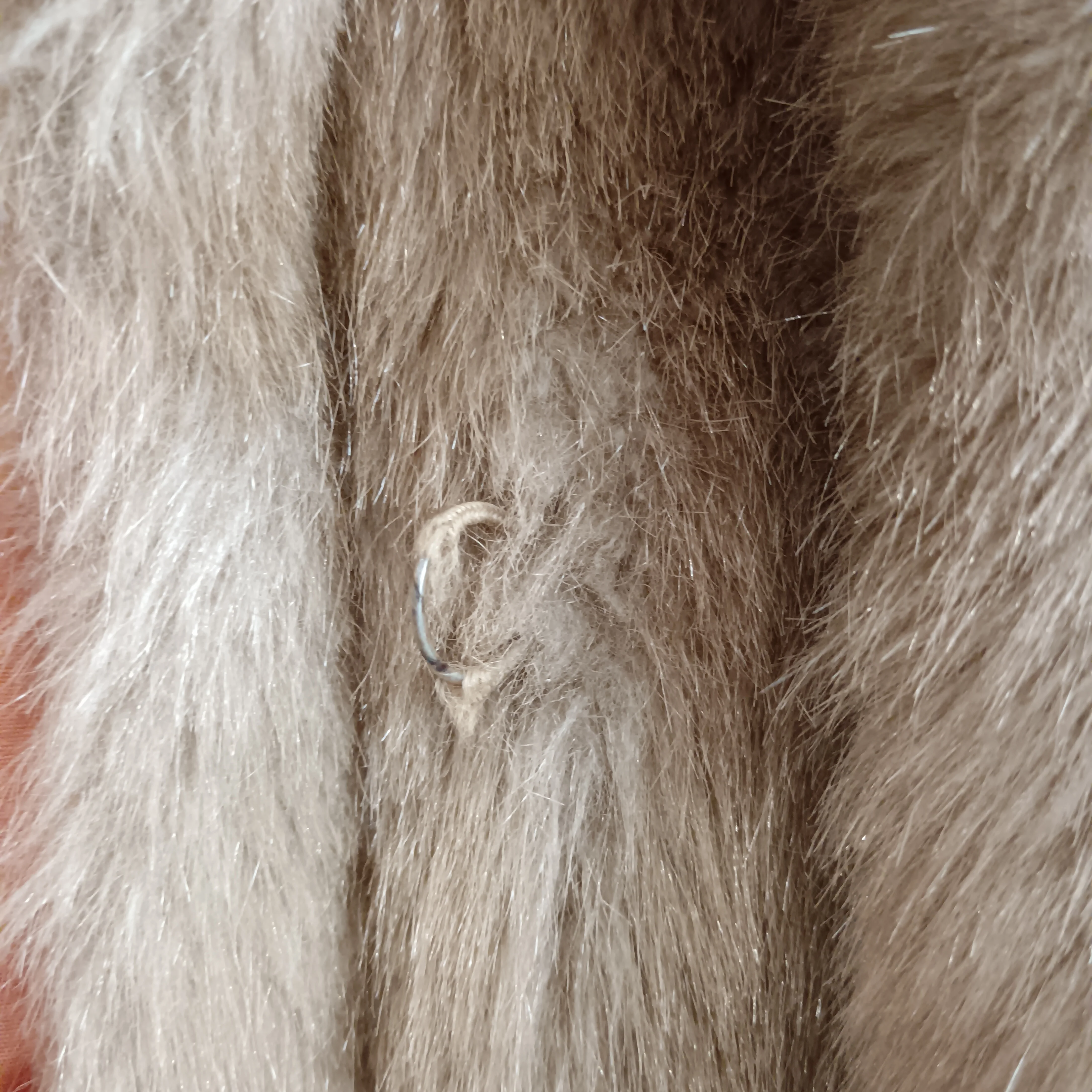 Marno Mink Ladies Brown Faux Fur Mid Length Jacket UK Large - Womenswear | Pre-loved - Image 5