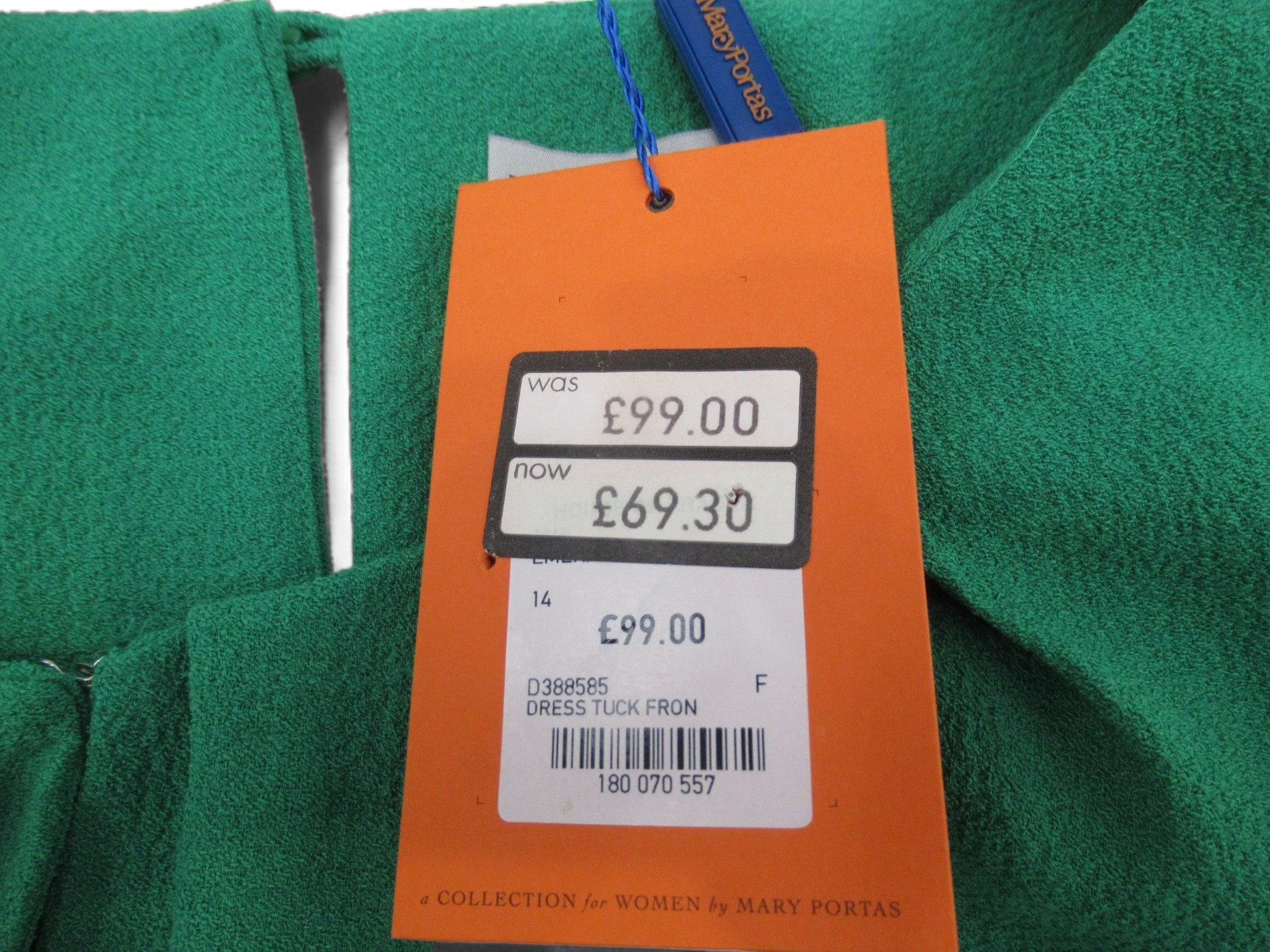 Mary Portas UK 14 Green Dress Womenswear | Preloved - Image 5