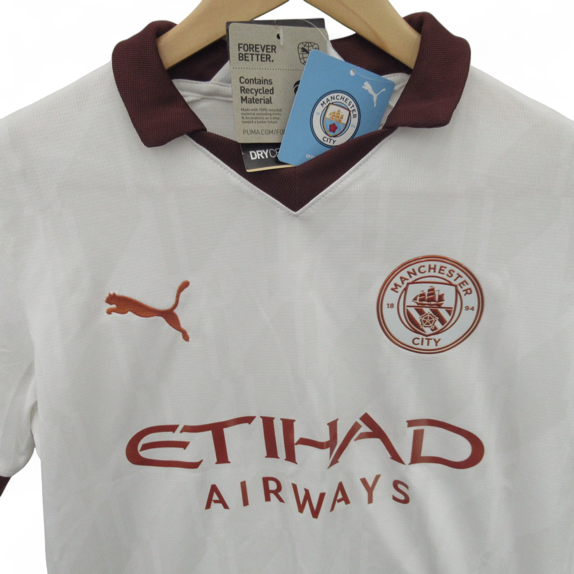 Juniors Manchester City FC Football Shirt 13-14Y UK Top | Pre-loved - Image 2