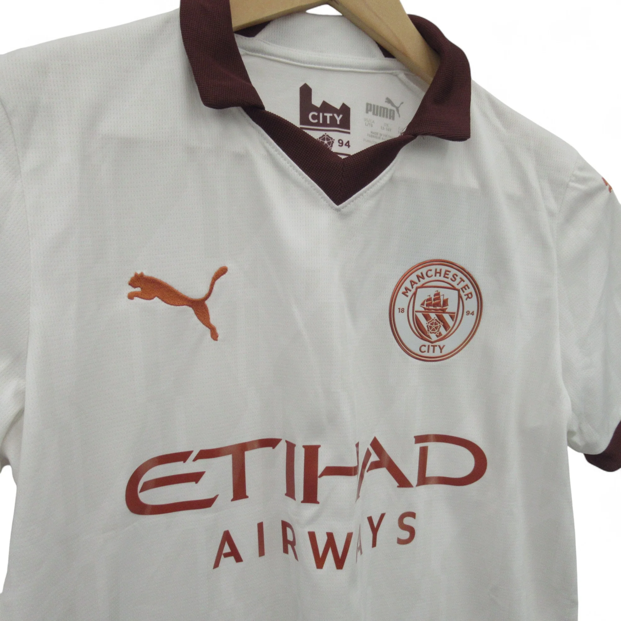 Juniors Manchester City FC Football Shirt 13-14Y UK Top | Pre-loved - Image 5