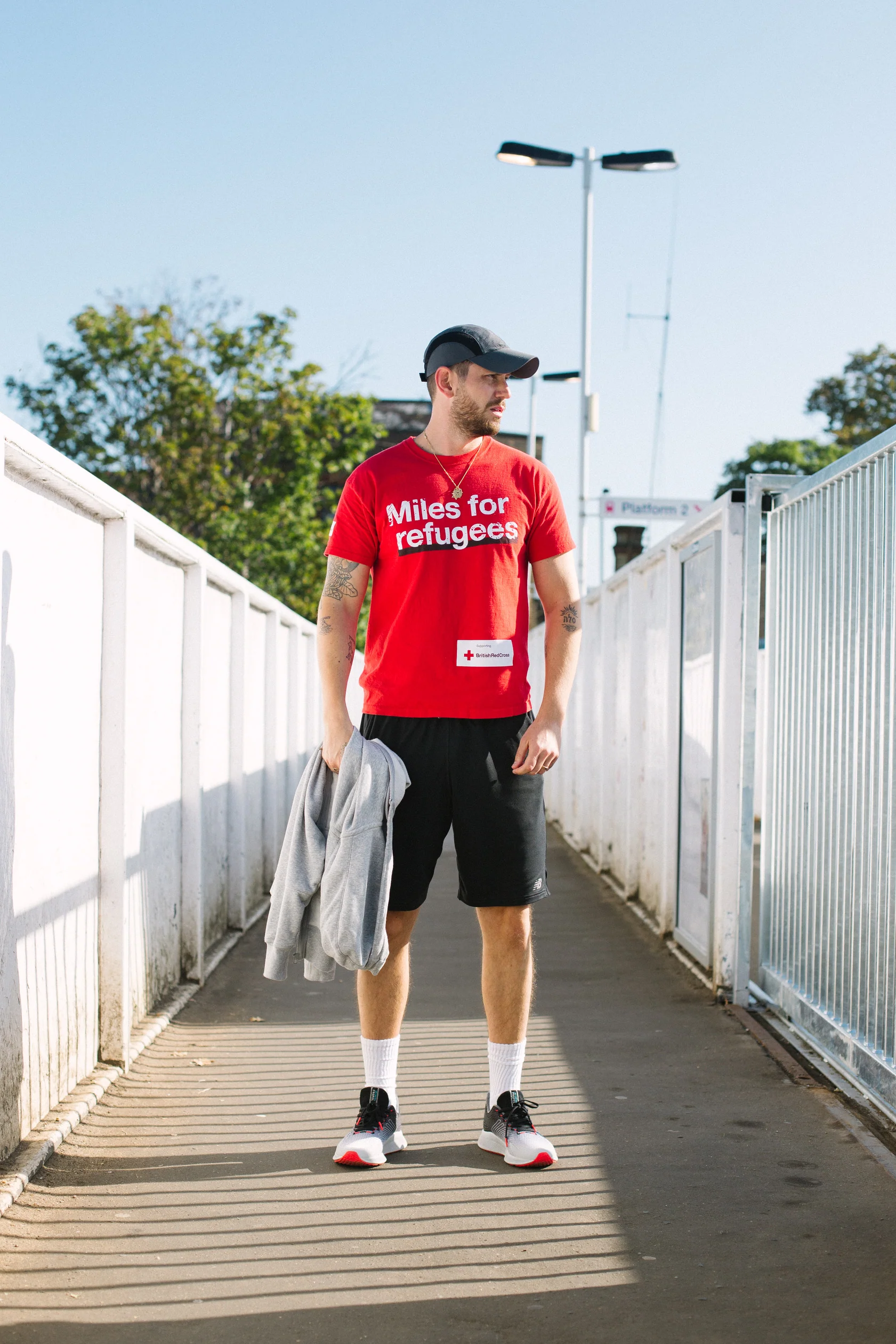 Miles for refugees- Casual t-shirt - Image 3