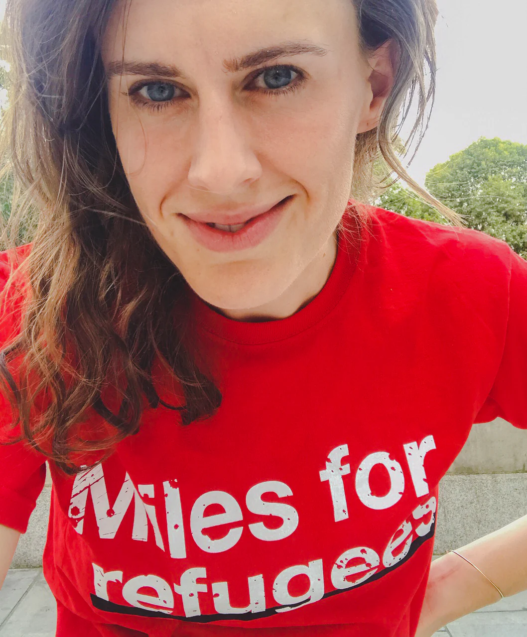 Miles for refugees- Casual t-shirt - Image 5