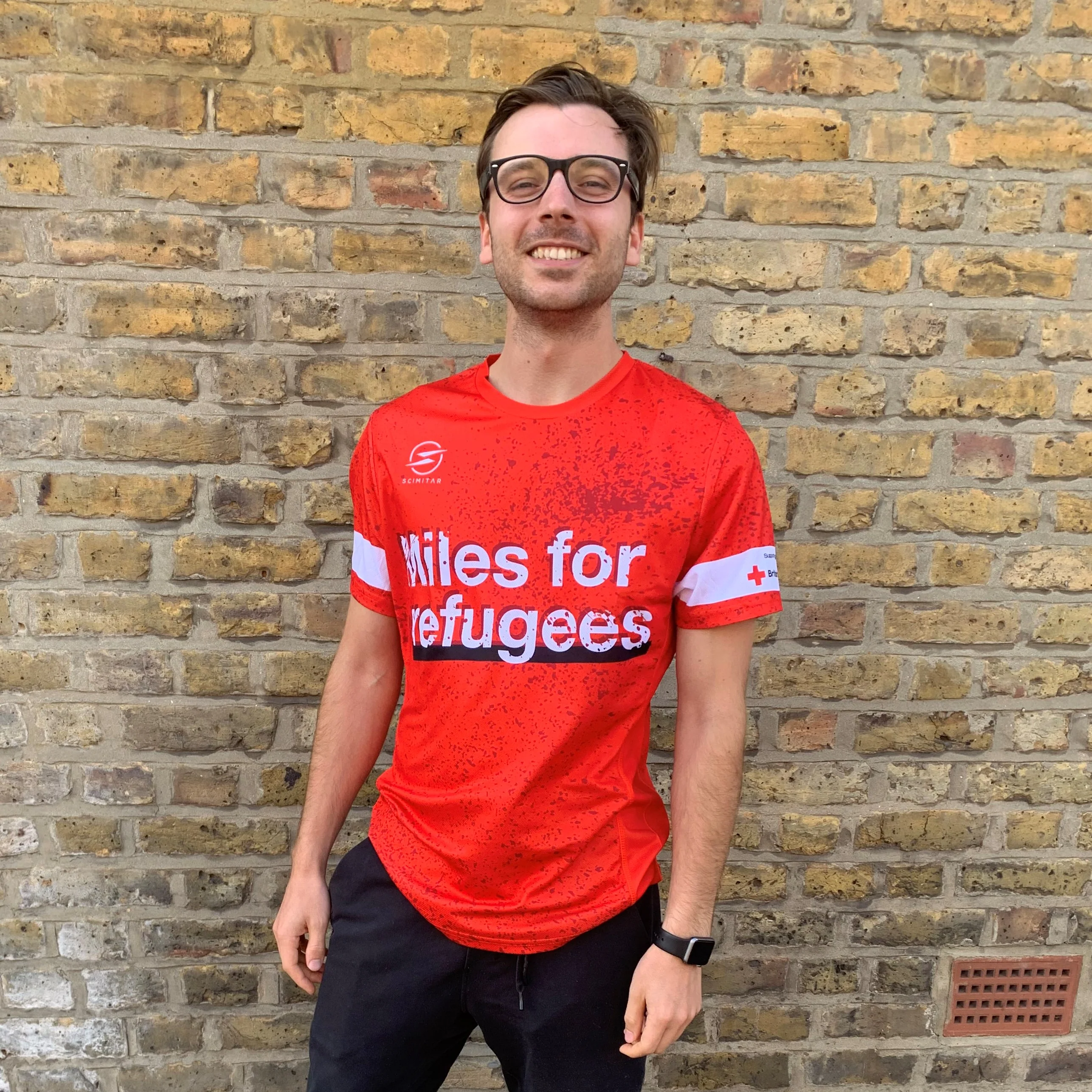 Miles for refugees t-shirt - Image 3