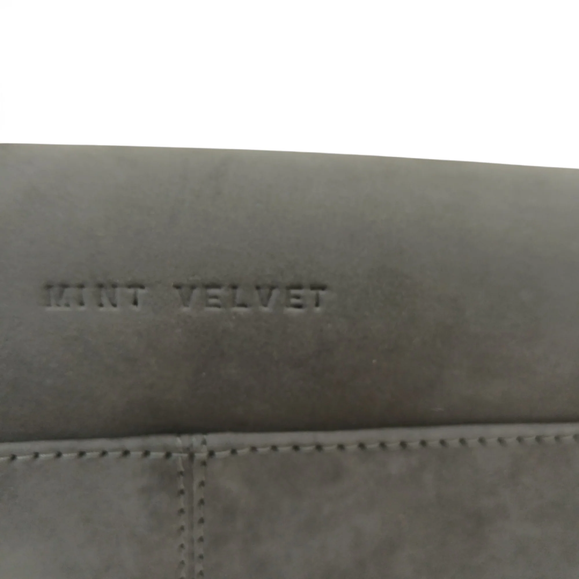 Mint Velvet Grey Amber Fringed Soft Suede Clutch Bag- Tags On- Womenswear | Pre-loved - Image 4
