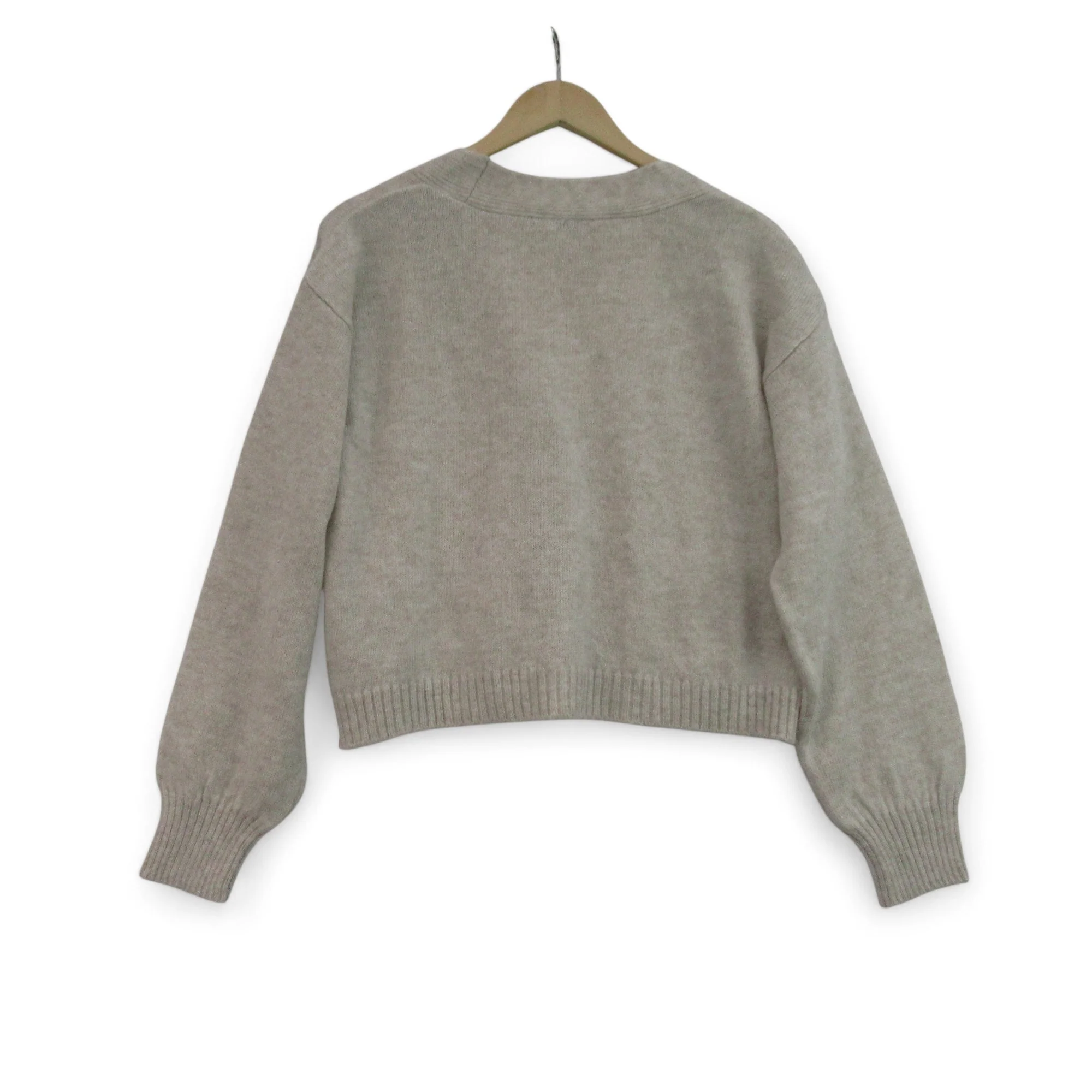 Miss Selfridge Cardigan UK 12-14 Oatmeal Womenswear | Preloved - Image 4