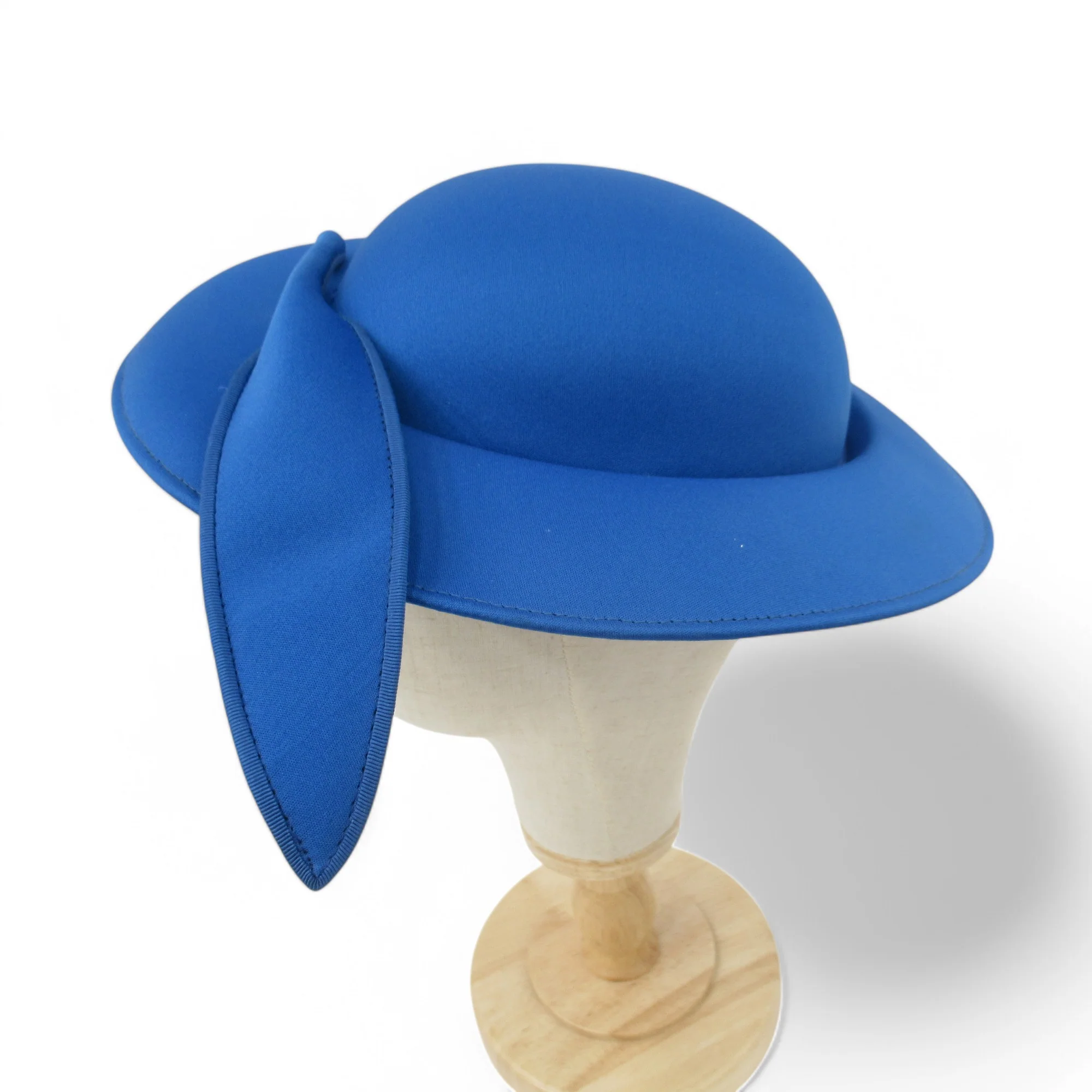 Mitzi Lorenz Mother Of Bride Vintage Hat Blue Womenswear | Pre-loved - Image 2