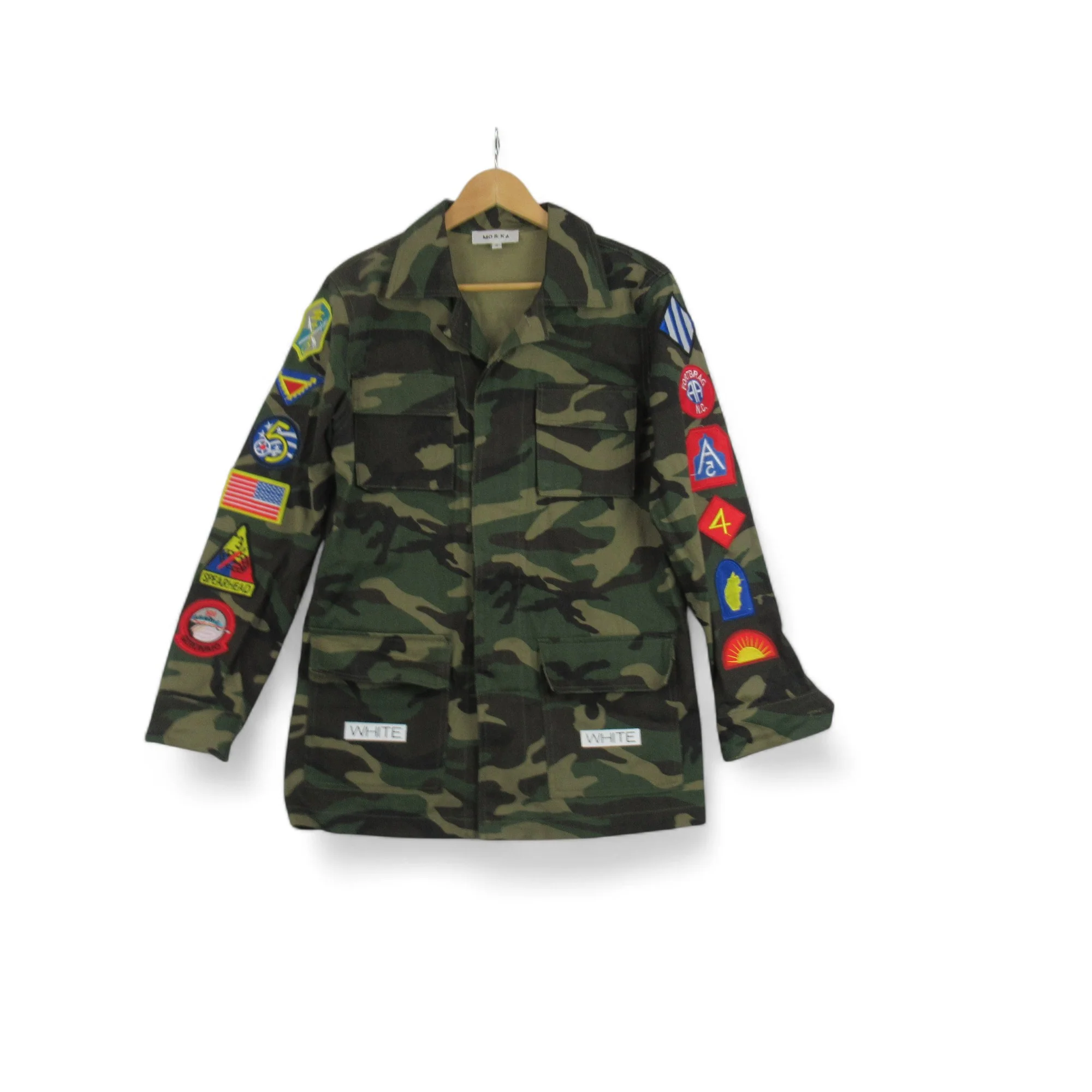 MO & KA Small Camoflauge Cotton Jacket Menswear | Preloved