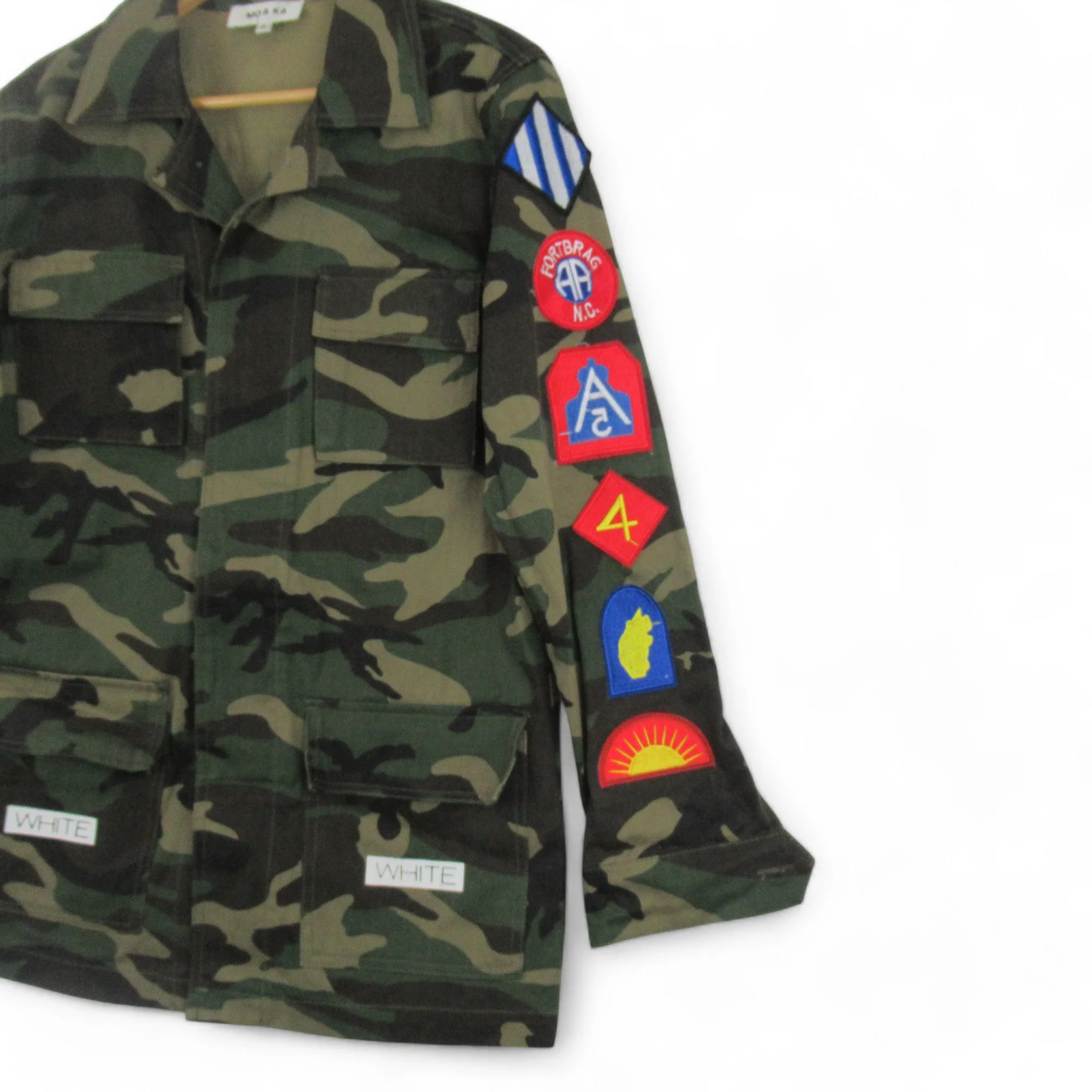 MO & KA Small Camoflauge Cotton Jacket Menswear | Preloved - Image 3