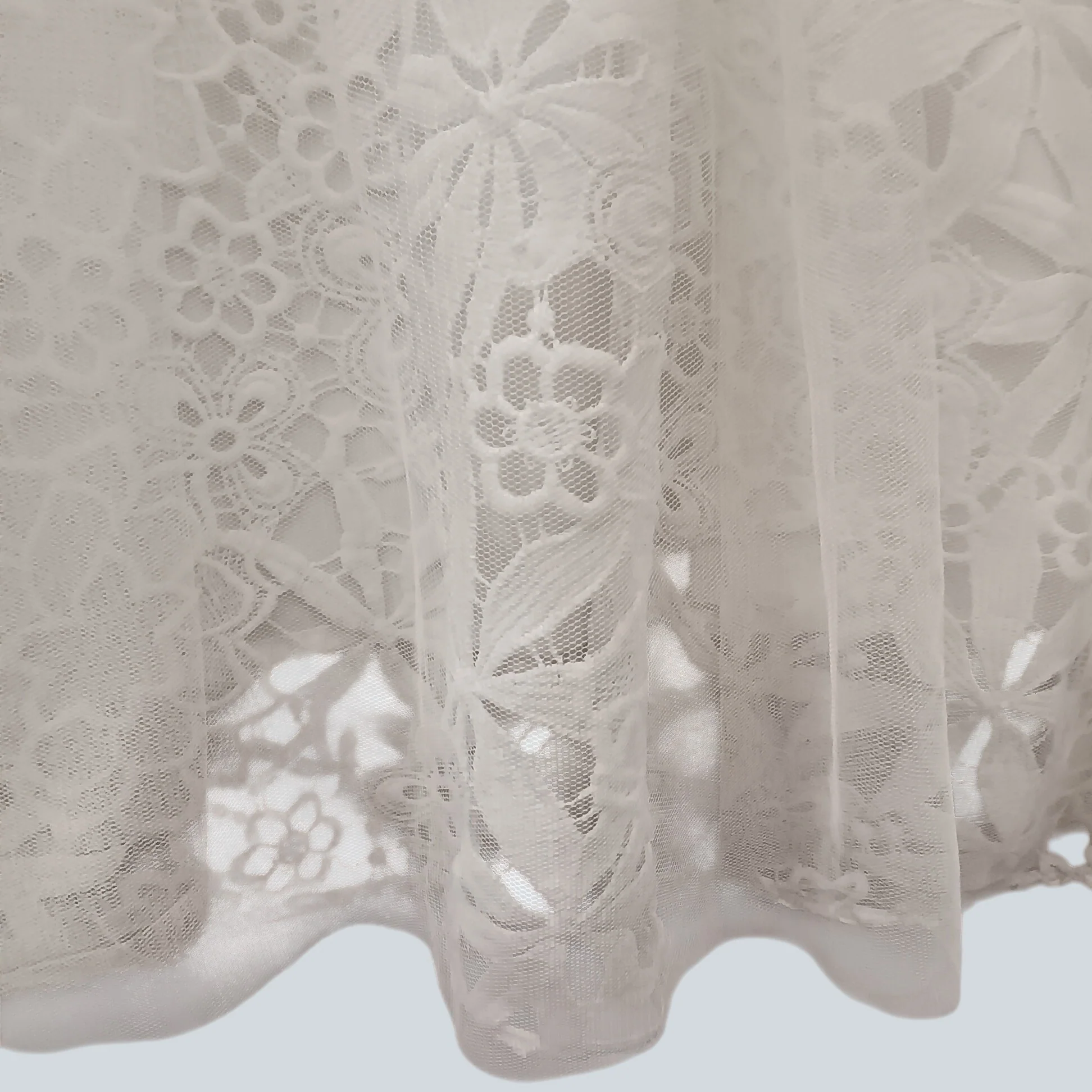Monsoon Bridal Ivory Lace Layered Wedding Dress UK 10 - Tags On - Womenswear | Pre-loved - Image 5