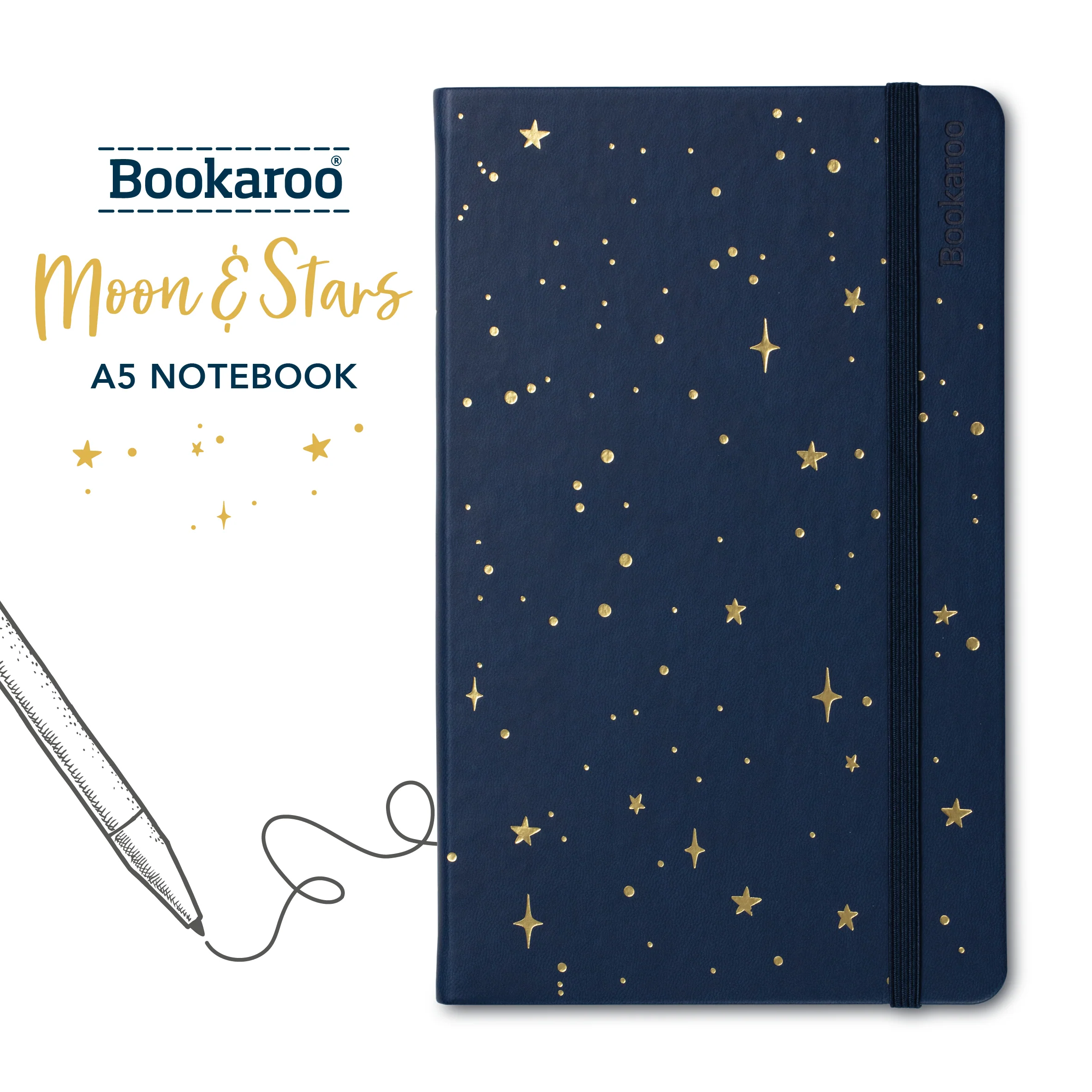 Moon & Stars | A5 Journal - Image 3