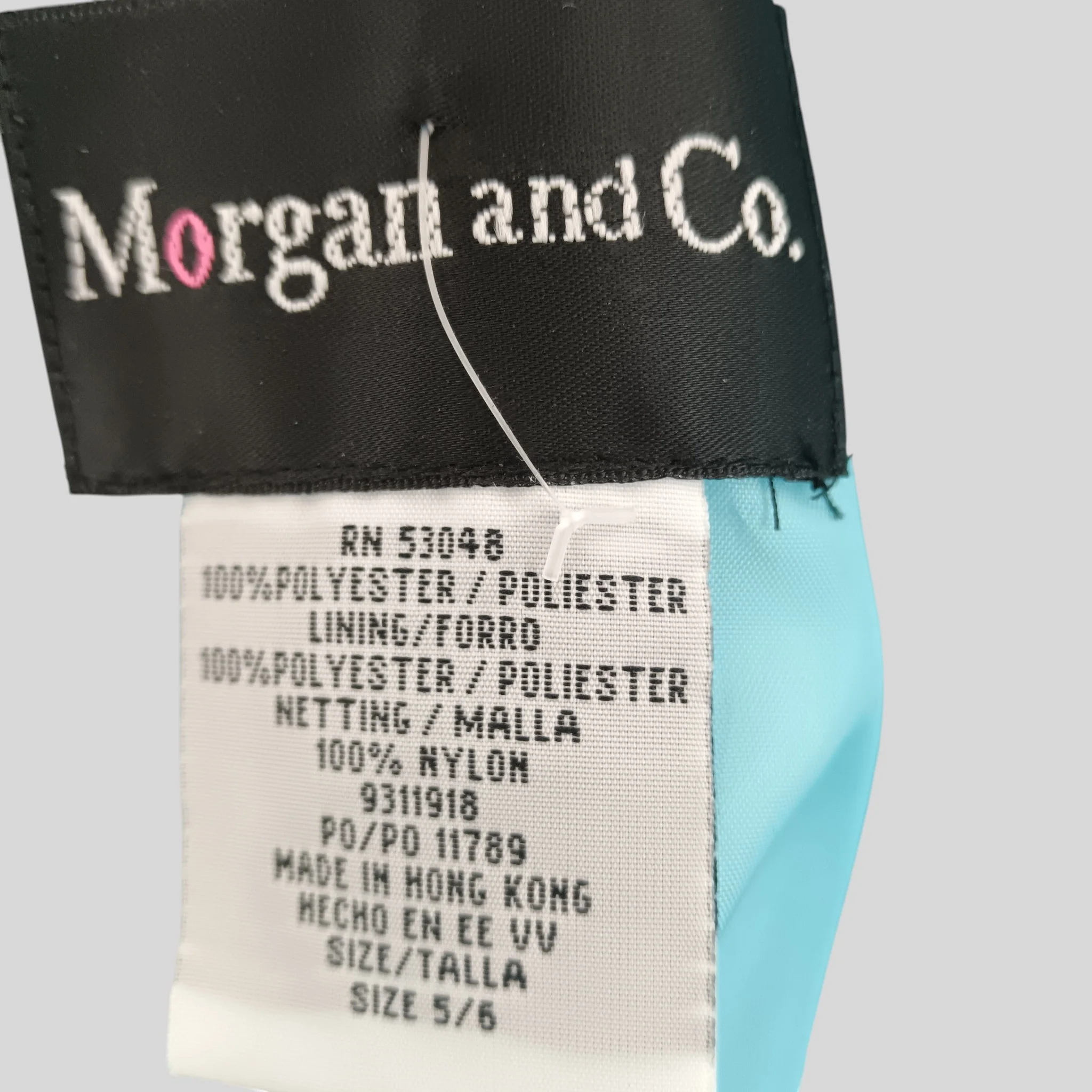 Morgan & Co. Light Blue Strapless Bridesmaid Dress UK Small Womenswear | Pre-loved - Image 6