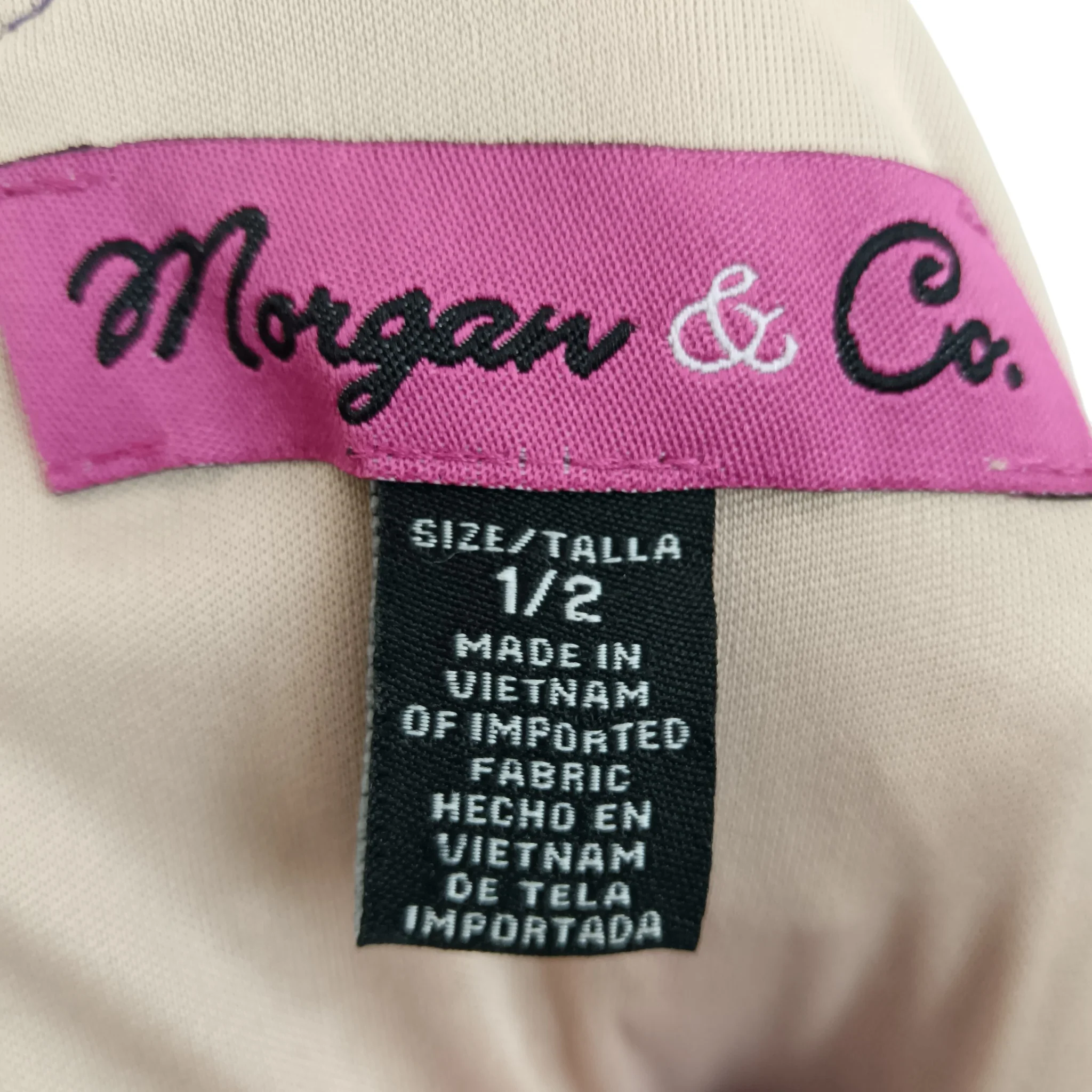 Morgan & Co. Purple Bridesmaid Special Occasion Long Dress UK S- Womenswear | Pre-loved - Image 3