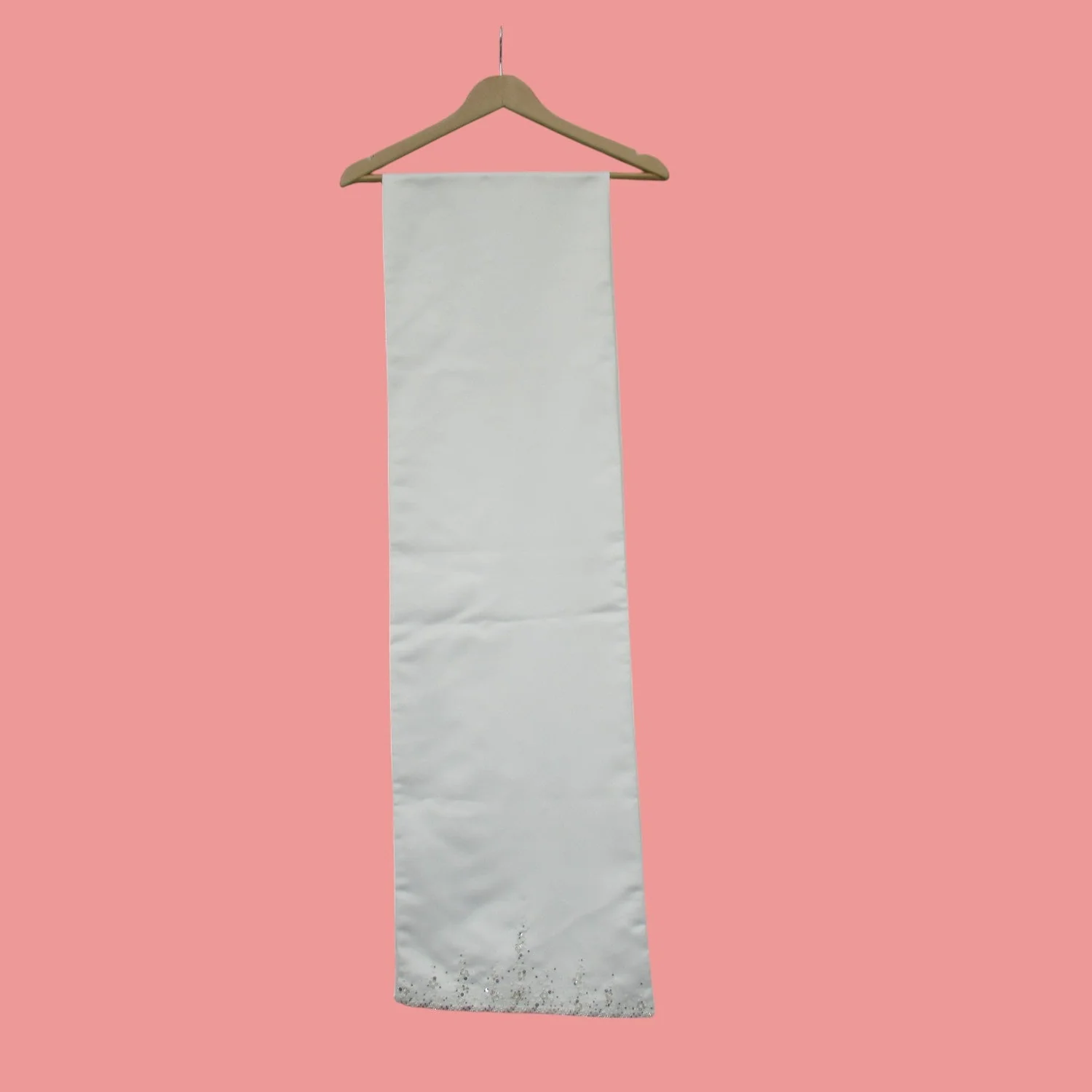 Mori Lee Wedding Dress White Satin UK 12 Womenswear |Pre-loved - Image 7