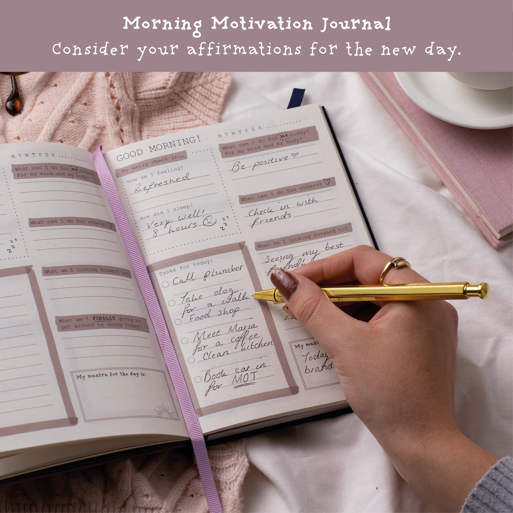 Morning and Night Motivation | A5 Journal - Image 4