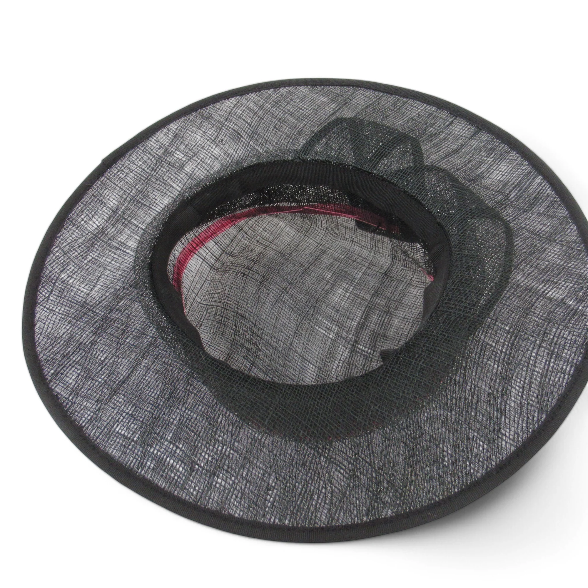 Mother Of Bride Wedding Vintage Hat Black Straw Womenswear | Pre-loved - Image 6