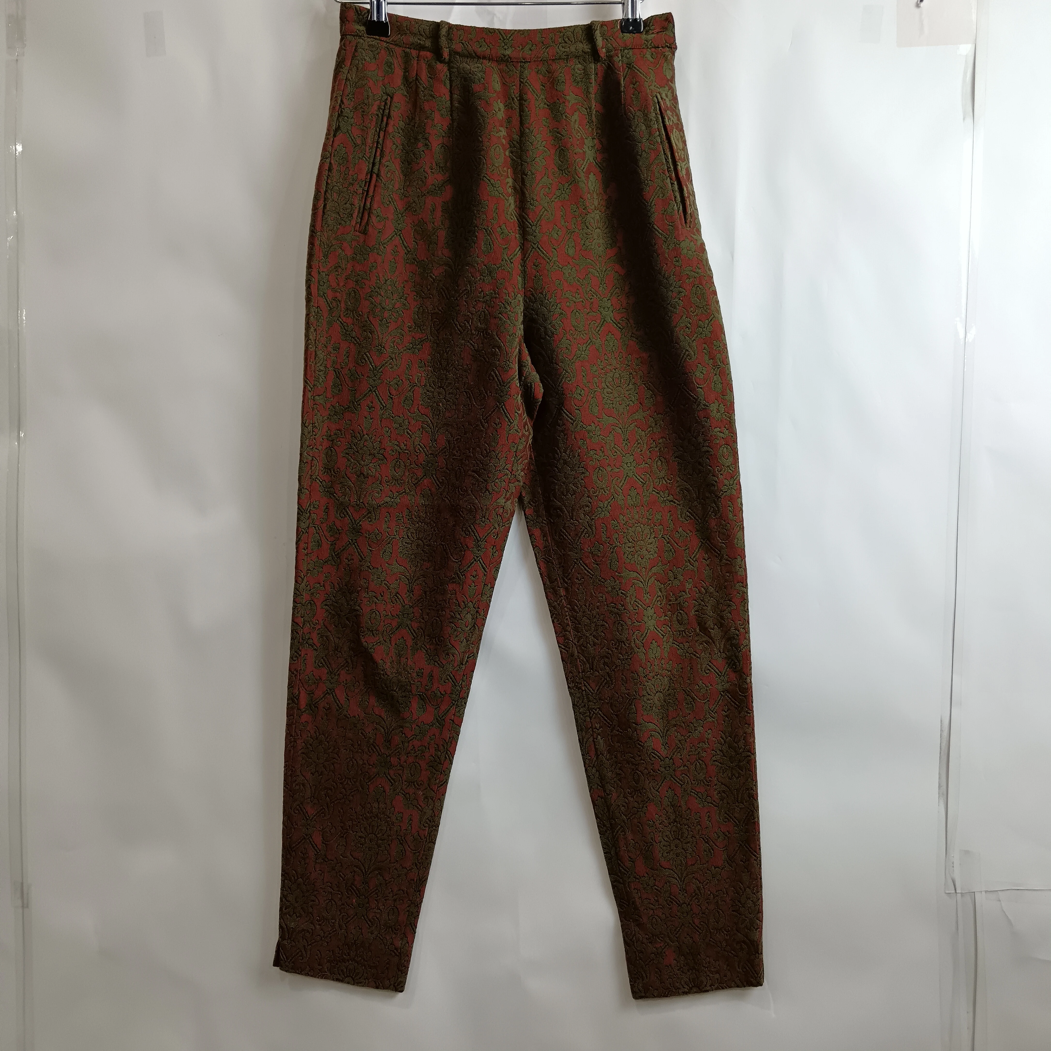 Mulberry Vintage Jacquard Trousers UK X-Small -Preloved - Womenswear | Pre-loved