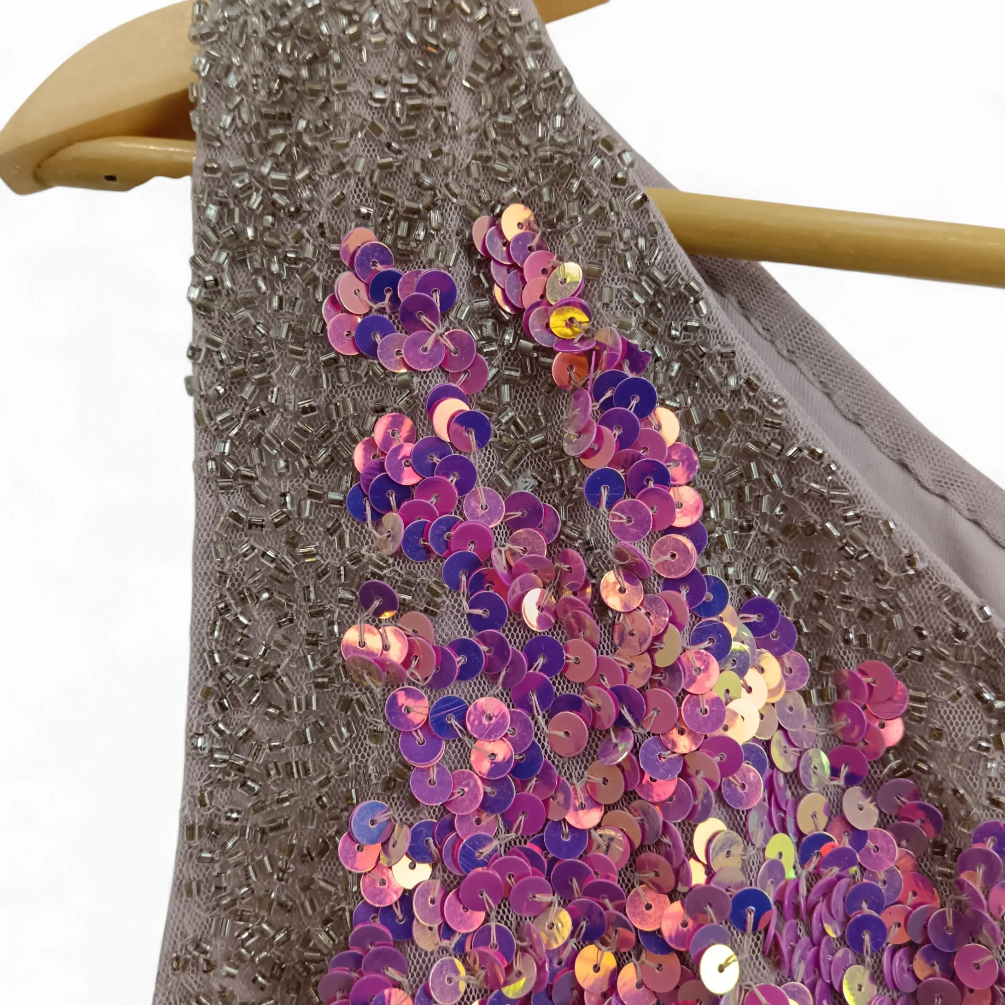 Nasty Gal Asymmetric Pink Multi Mini Dress UK 10 - Tags On- Womenswear | Pre-loved - Image 2