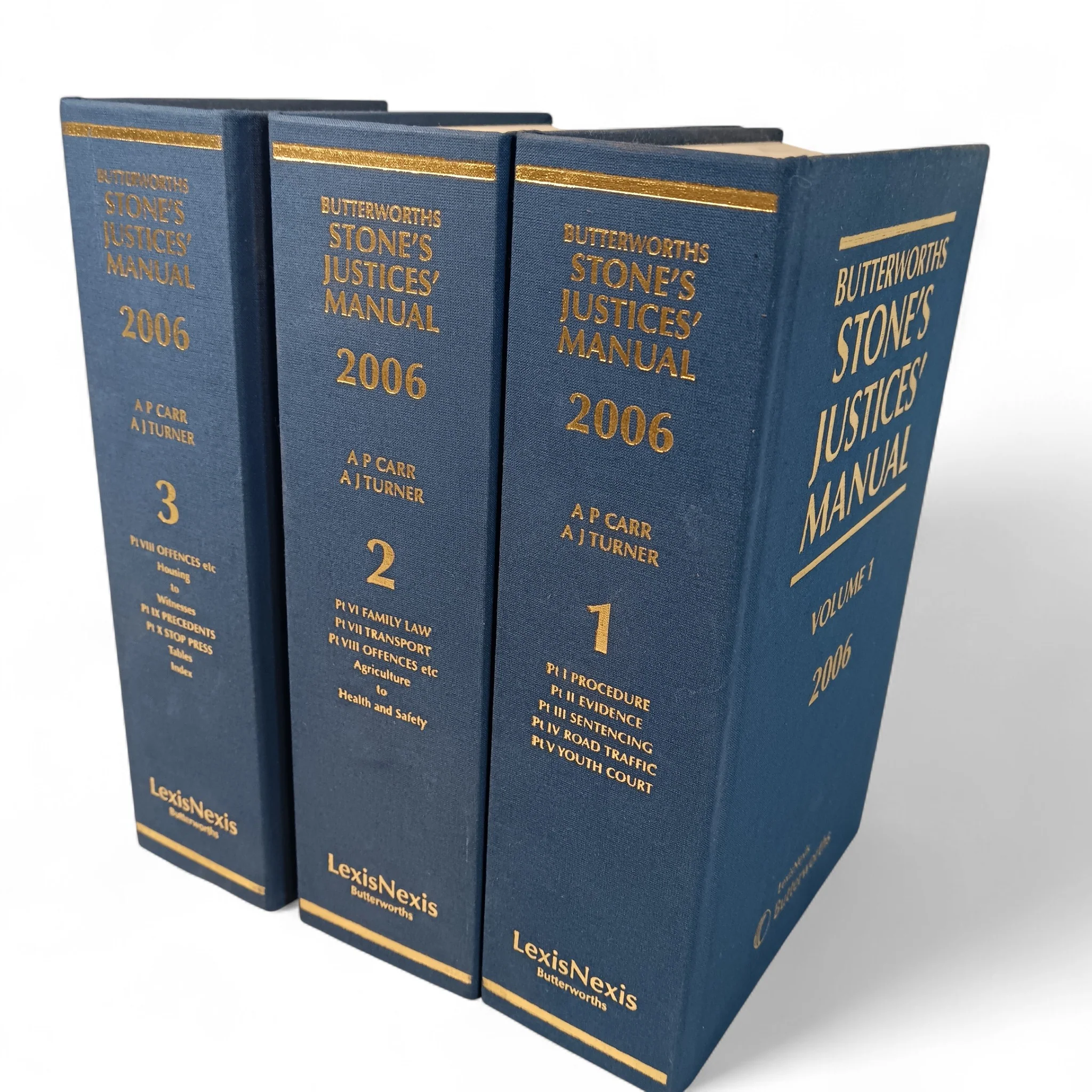 Butterworth Stone's Justices Manual 2006 Volumes 1-3  | Preloved - Image 2