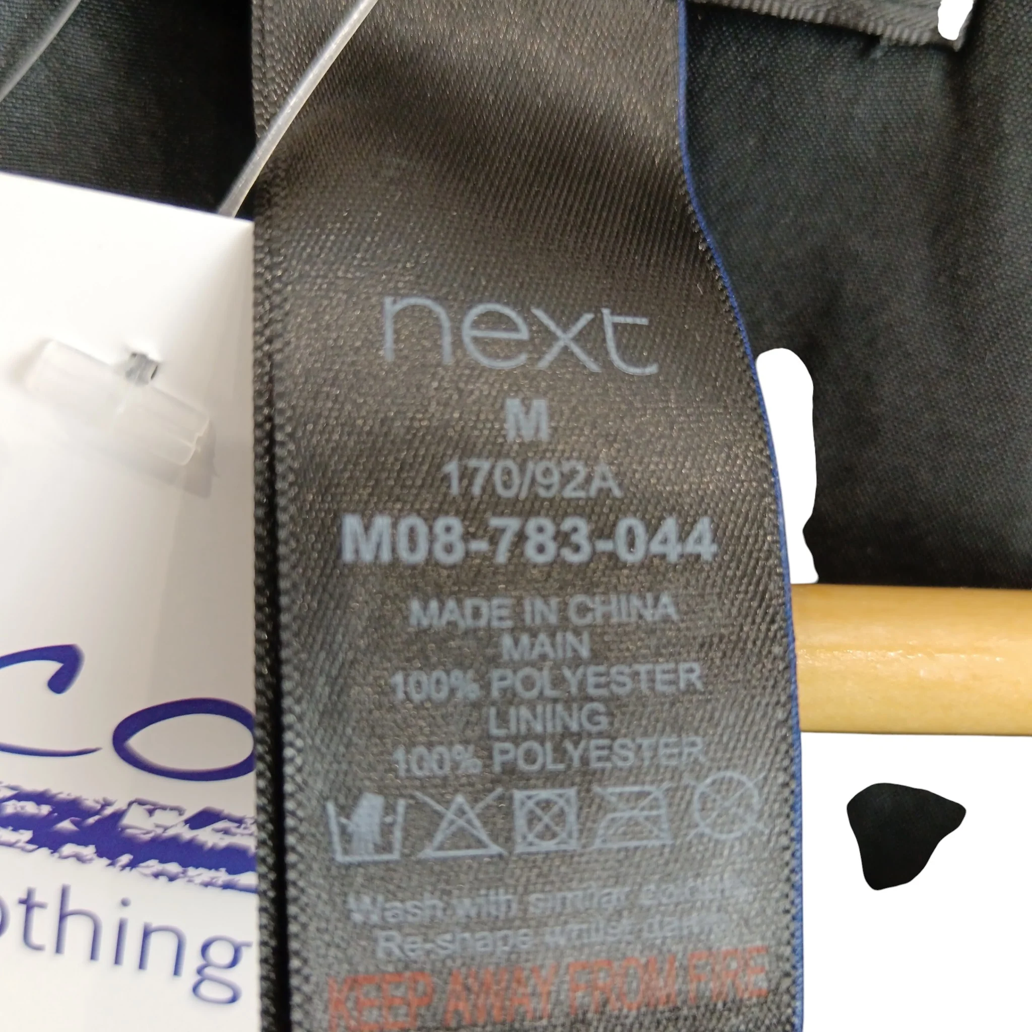 NEXT Black Sequined Ladies Jacket UK Medium Tags On - Womenswear | Pre-loved - Image 3