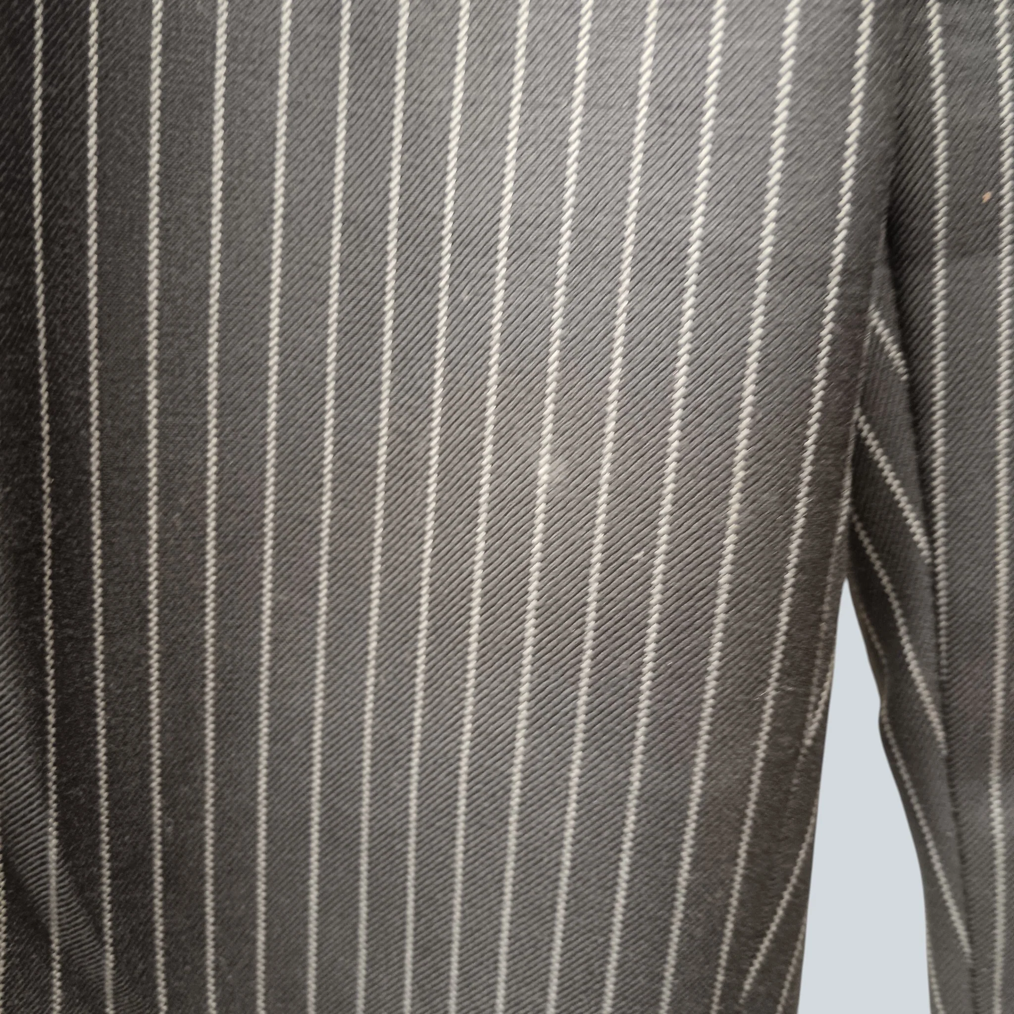 NEXT Men's 2 Pieces Tailored Suit Navy Pinstripe Pure Wool  42" 34R  - Menswear | Pre-loved - Image 4