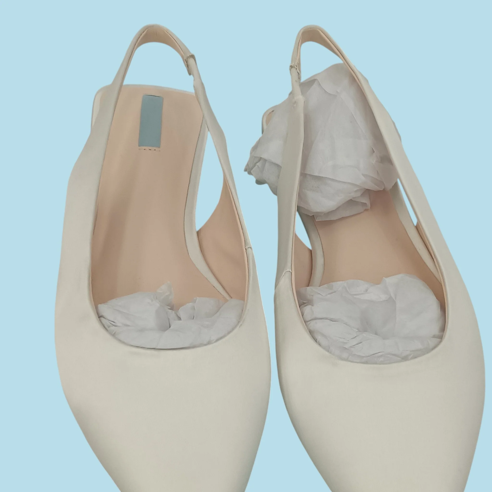 Next White Flat Women's Pointed Shoes UK 4 EU 37- Tags On- Womenswear | Pre-loved - Image 2
