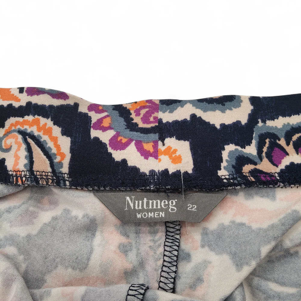 Nutmeg Paisley Trousers UK 22 Multicoloured Womenswear | Pre-loved - Image 6
