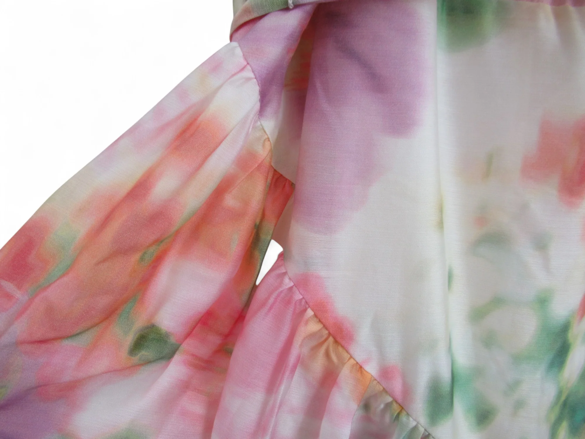 One Shoulder Dress UK 20 Multicoloured Floral Womenswear | Pre-loved - Image 5