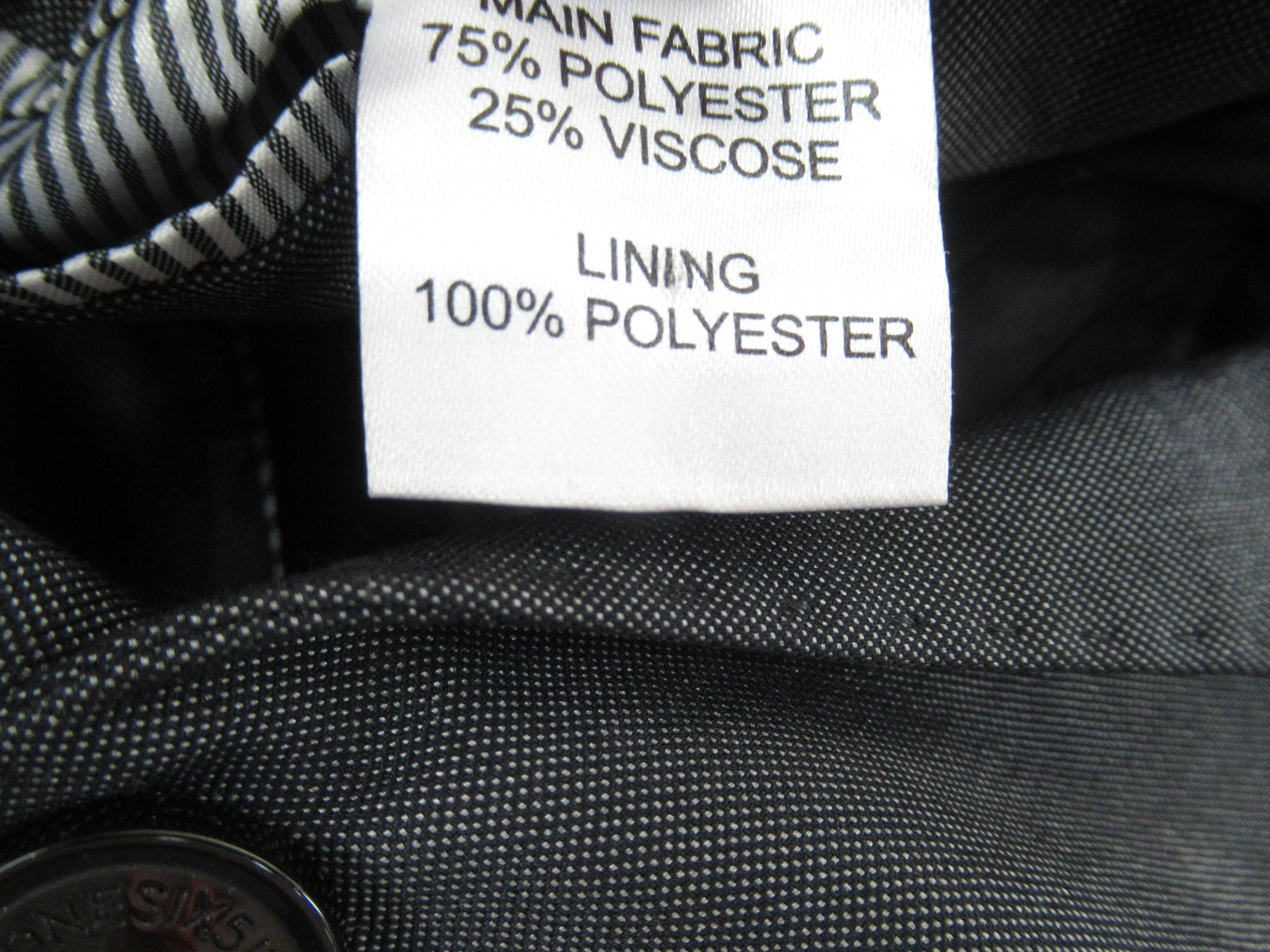 OneSixFive 3 Piece Suit Grey 42S 36S Slim Fit Menswear | Preloved - Image 4