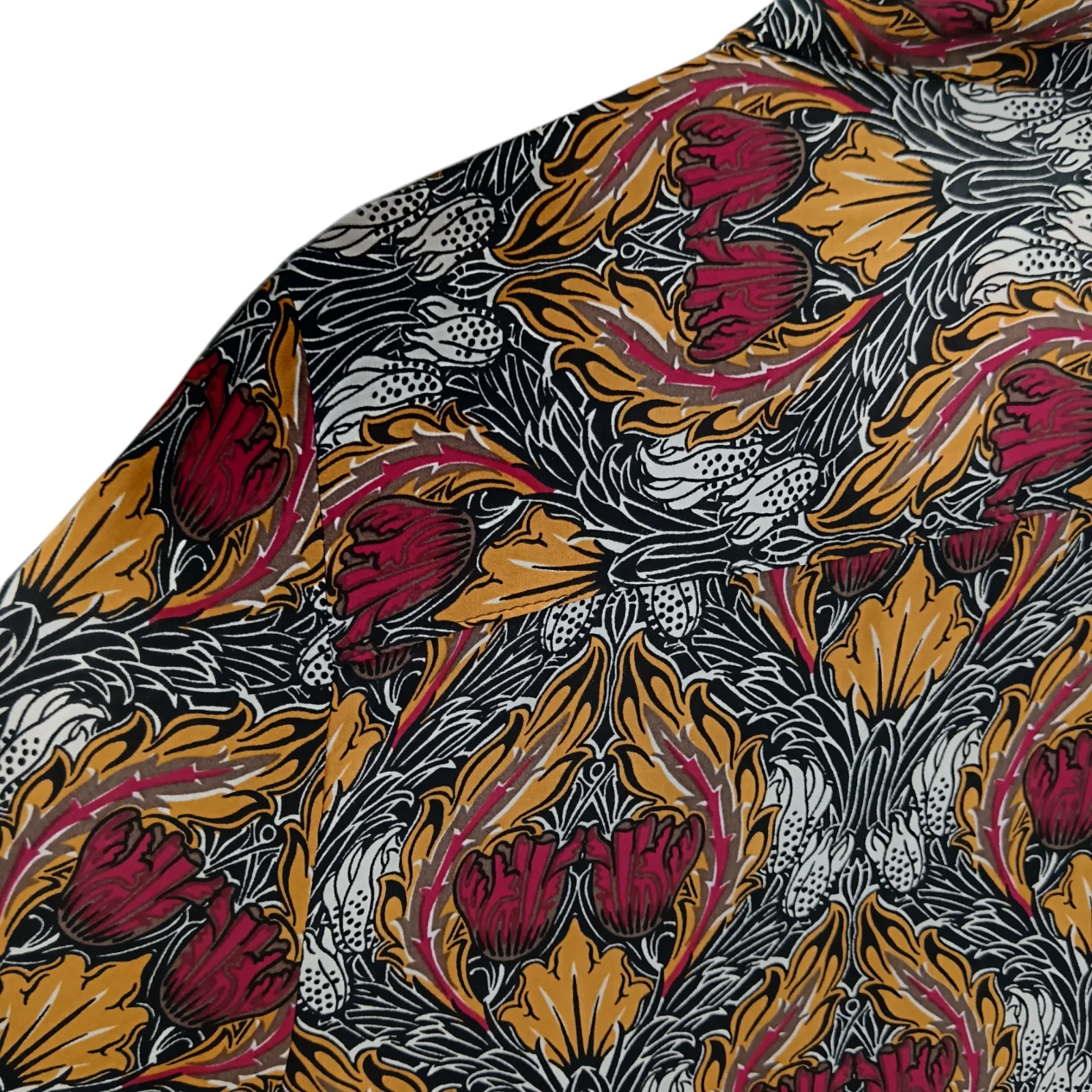 Oodji Collection Ladies Floral Print Buttoned Shirt UK 44 Womenswear | Pre-loved - Image 5
