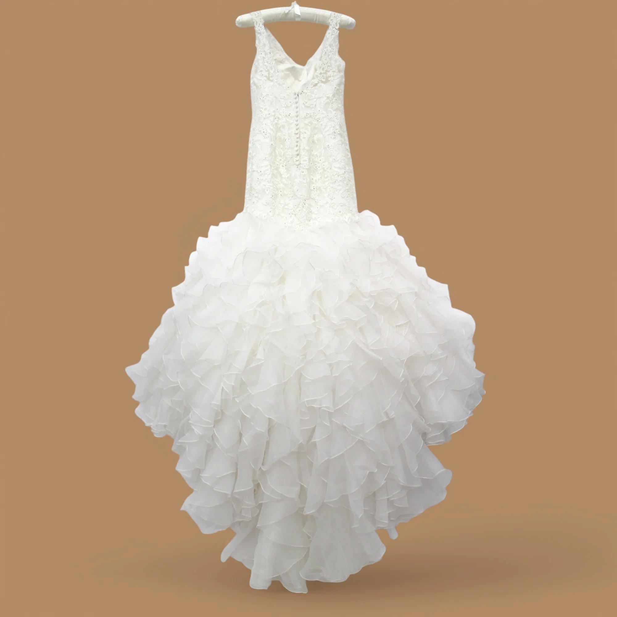 Opulence Wedding Dress Ivory UK 14 Womenswear | Pre-loved - Image 2