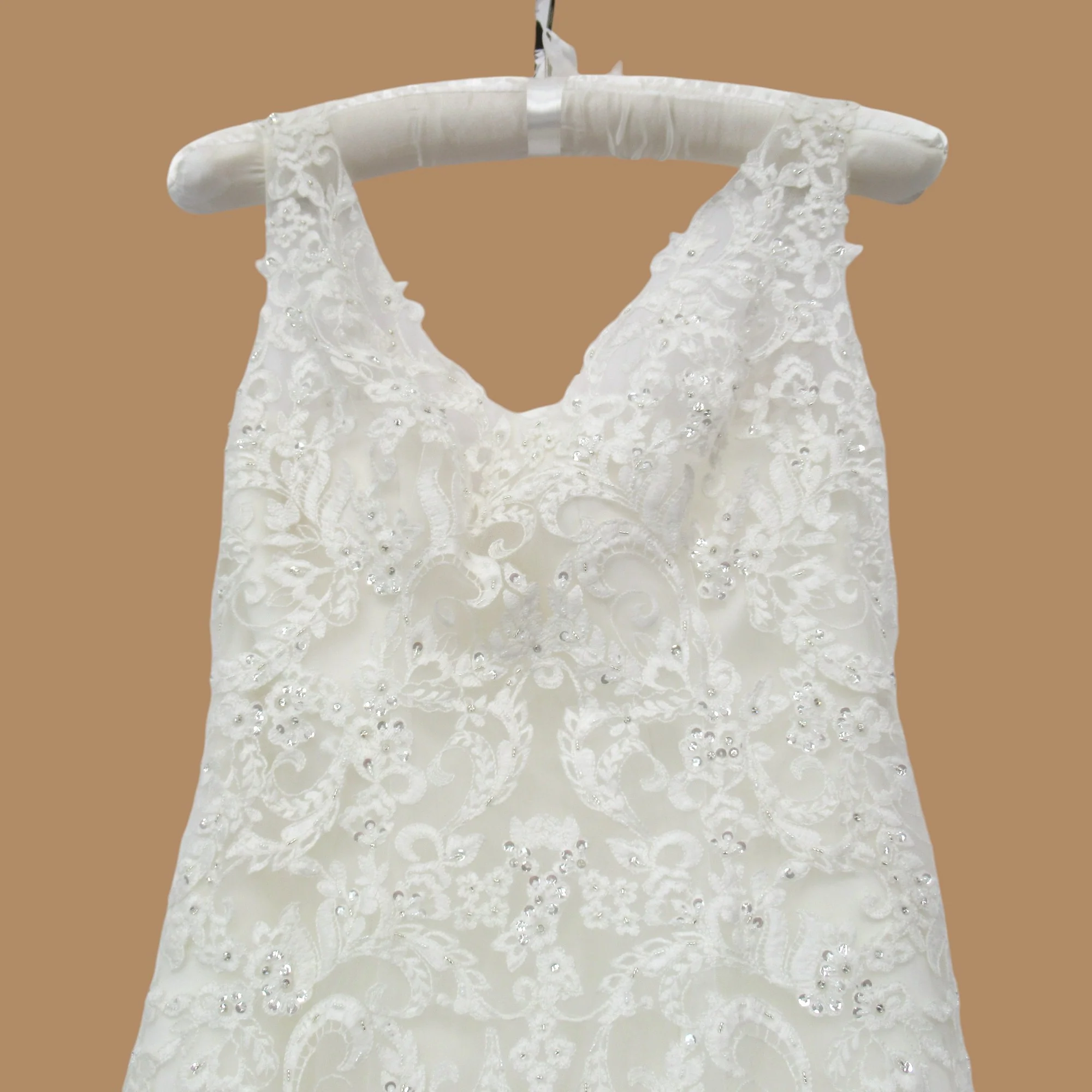 Opulence Wedding Dress Ivory UK 14 Womenswear | Pre-loved - Image 3