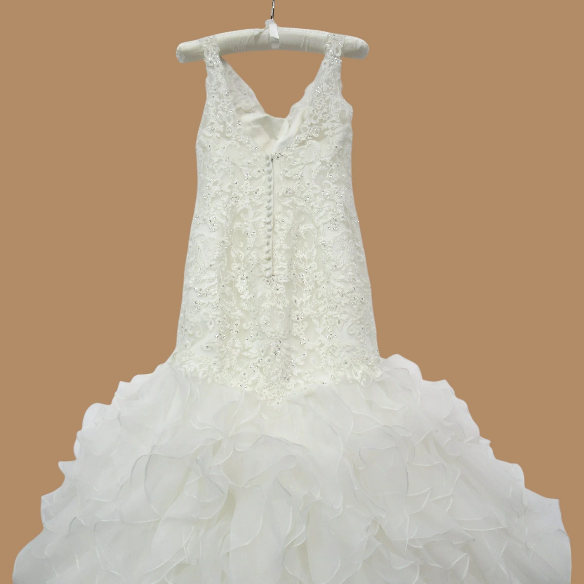 Opulence Wedding Dress Ivory UK 14 Womenswear | Pre-loved - Image 4