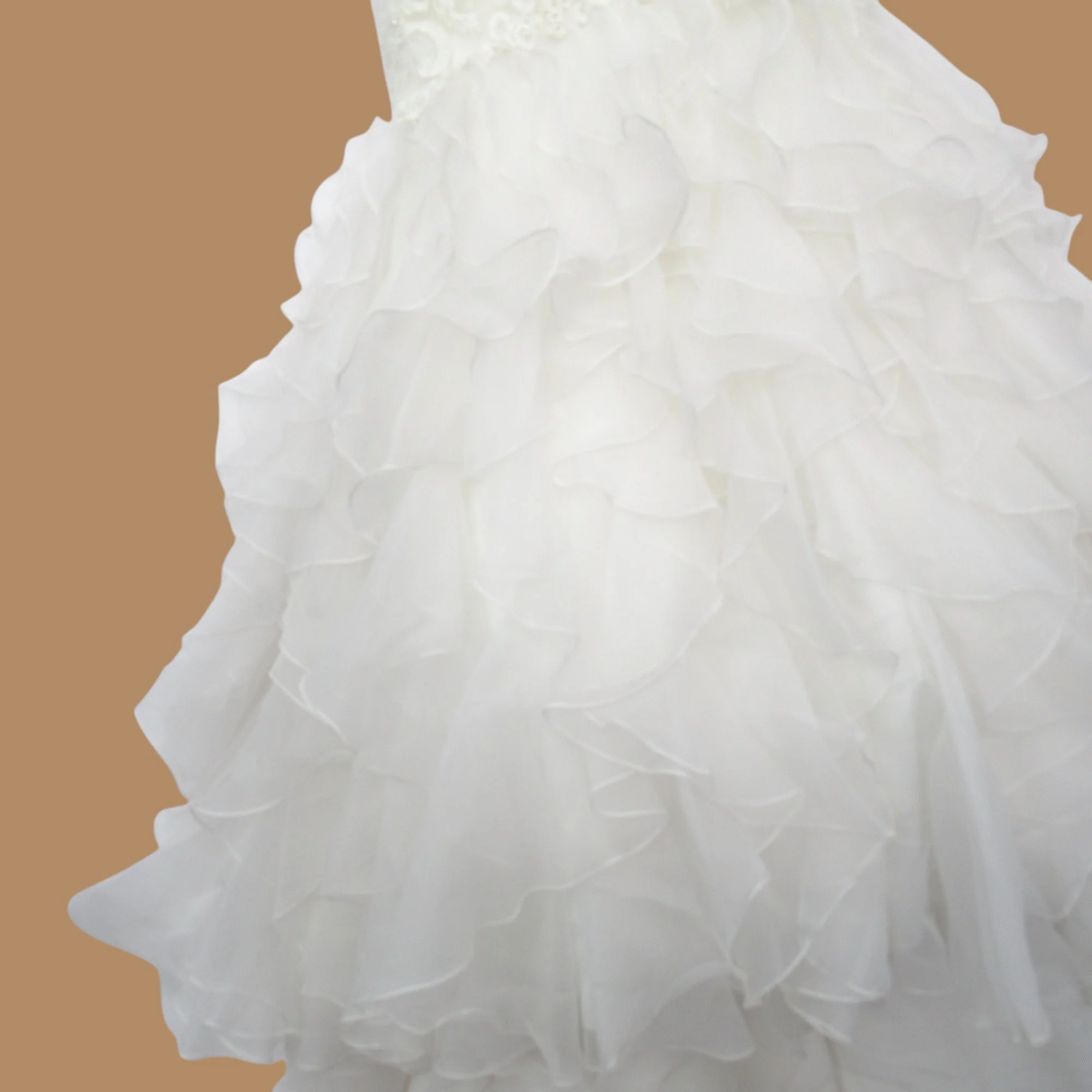 Opulence Wedding Dress Ivory UK 14 Womenswear | Pre-loved - Image 7