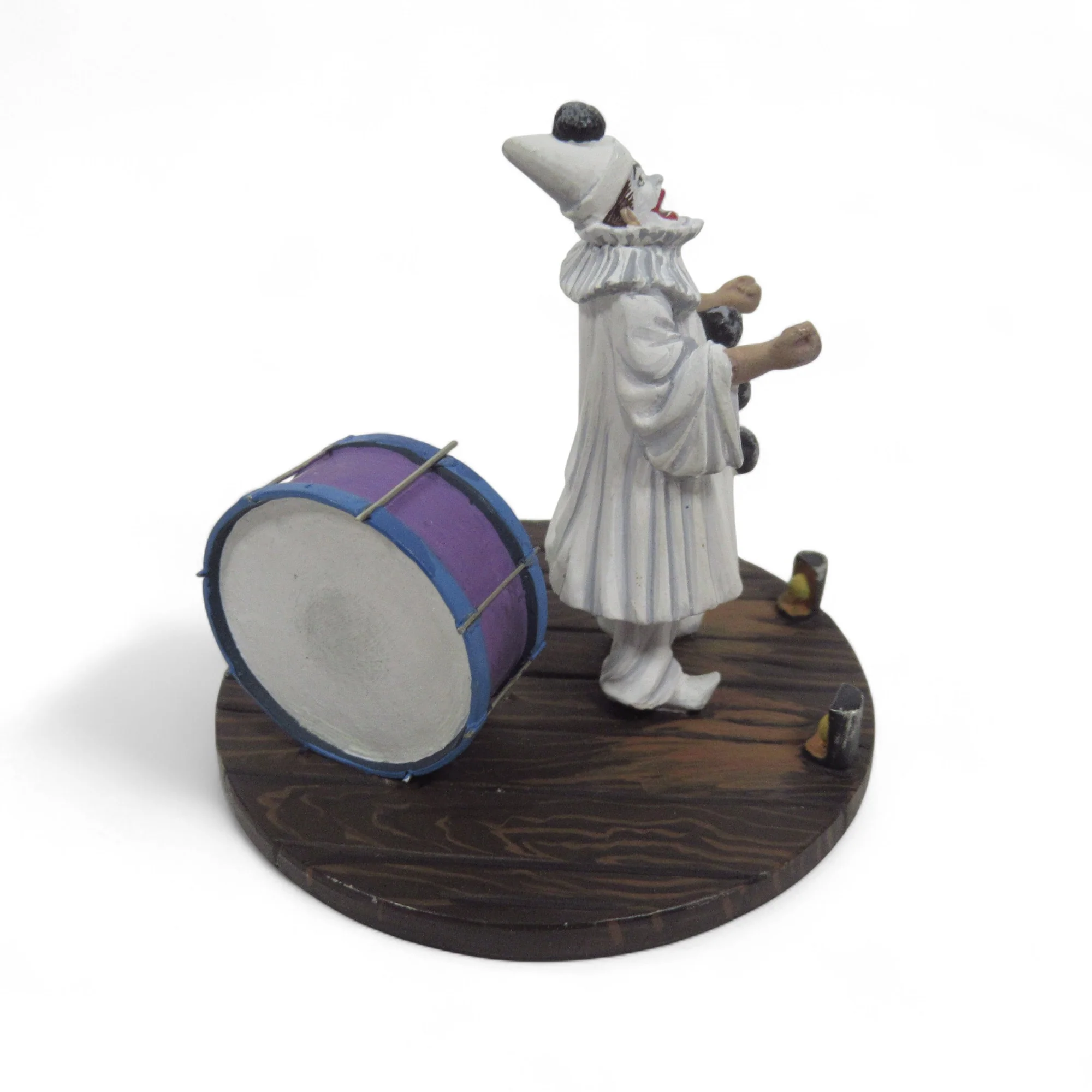 Pagliacci Pewter Cast Clown Figure Vignette One by One | Pre-loved - Image 3