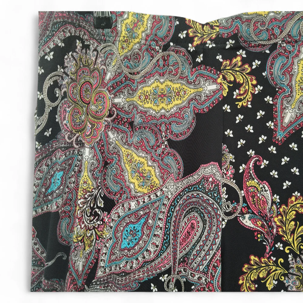 Paisley Wide Leg Trousers UK 20/22 Multicoloured Womenswear | Pre-loved - Image 5