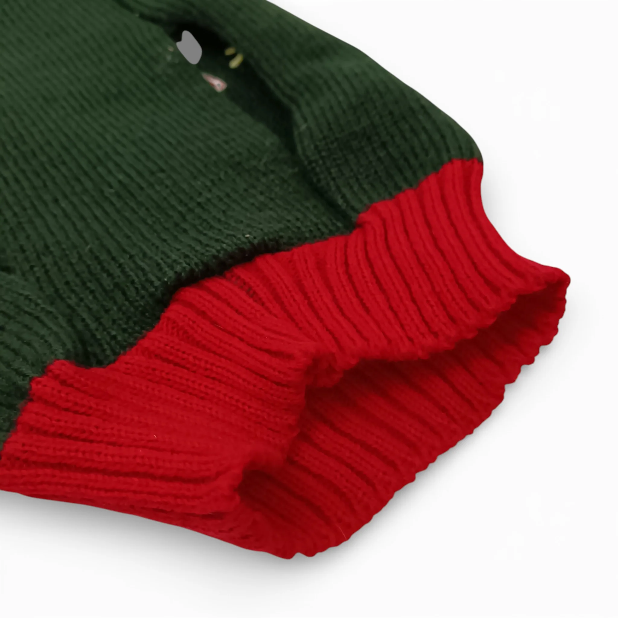 Paw & Purr Pet Christmas Tree Jumper Size Medium | Pre-loved - Image 4