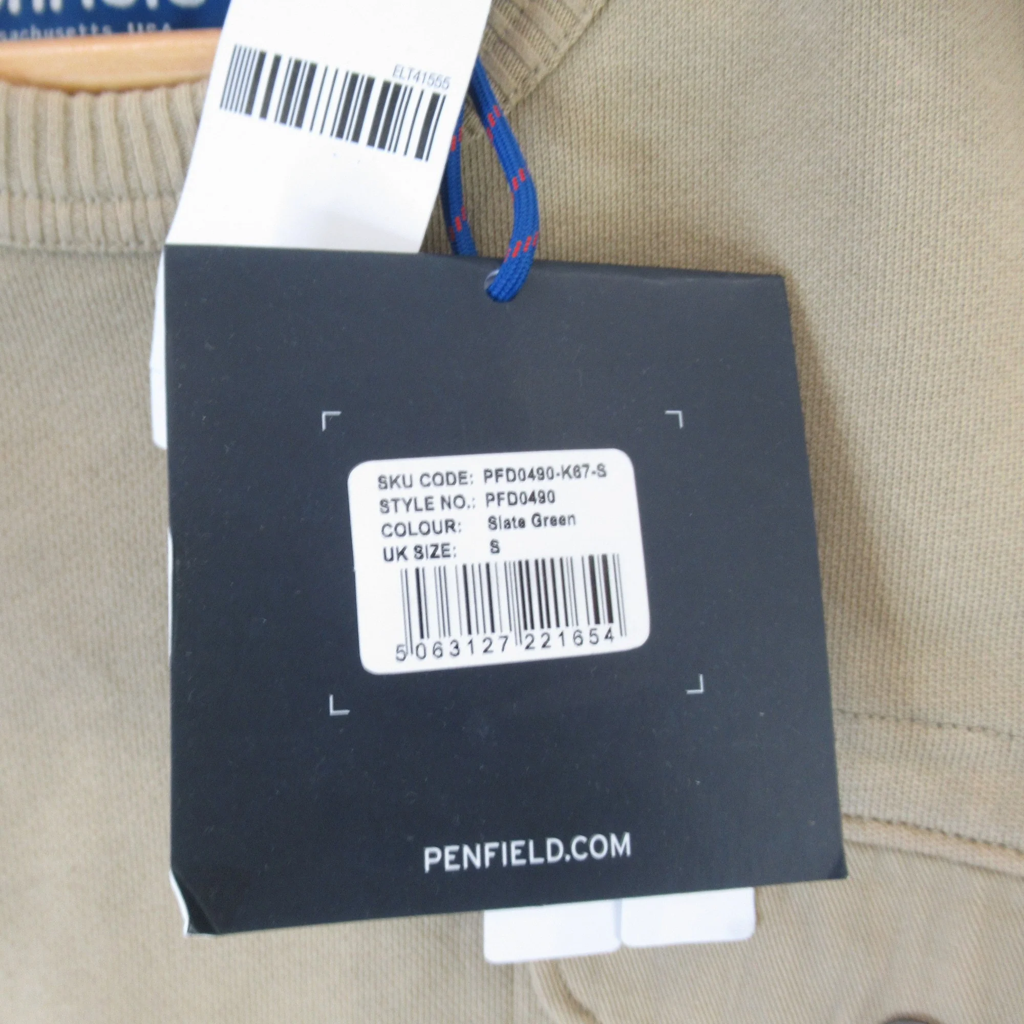 Penfield Jumper Small Slate Green Menswear | Preloved - Image 5