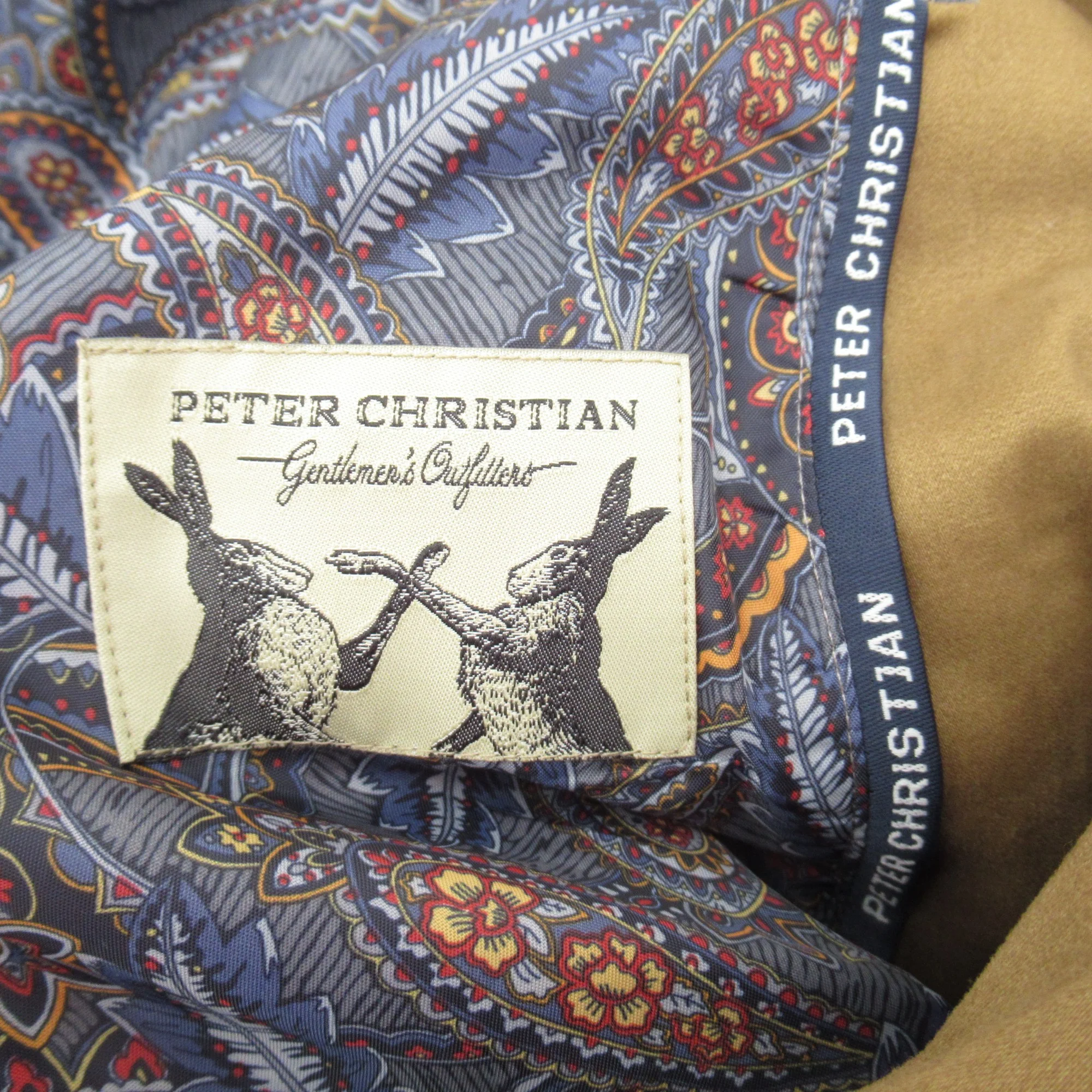 Peter Christian Blazer Jacket Brown 42S Menswear | Pre-loved - Image 6