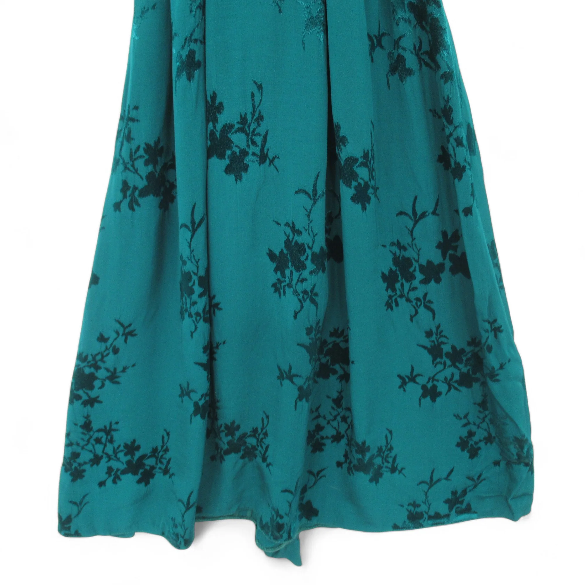 Phase Eight Jacquard Dress UK 14 Green Womenswear | Pre-loved - Image 3